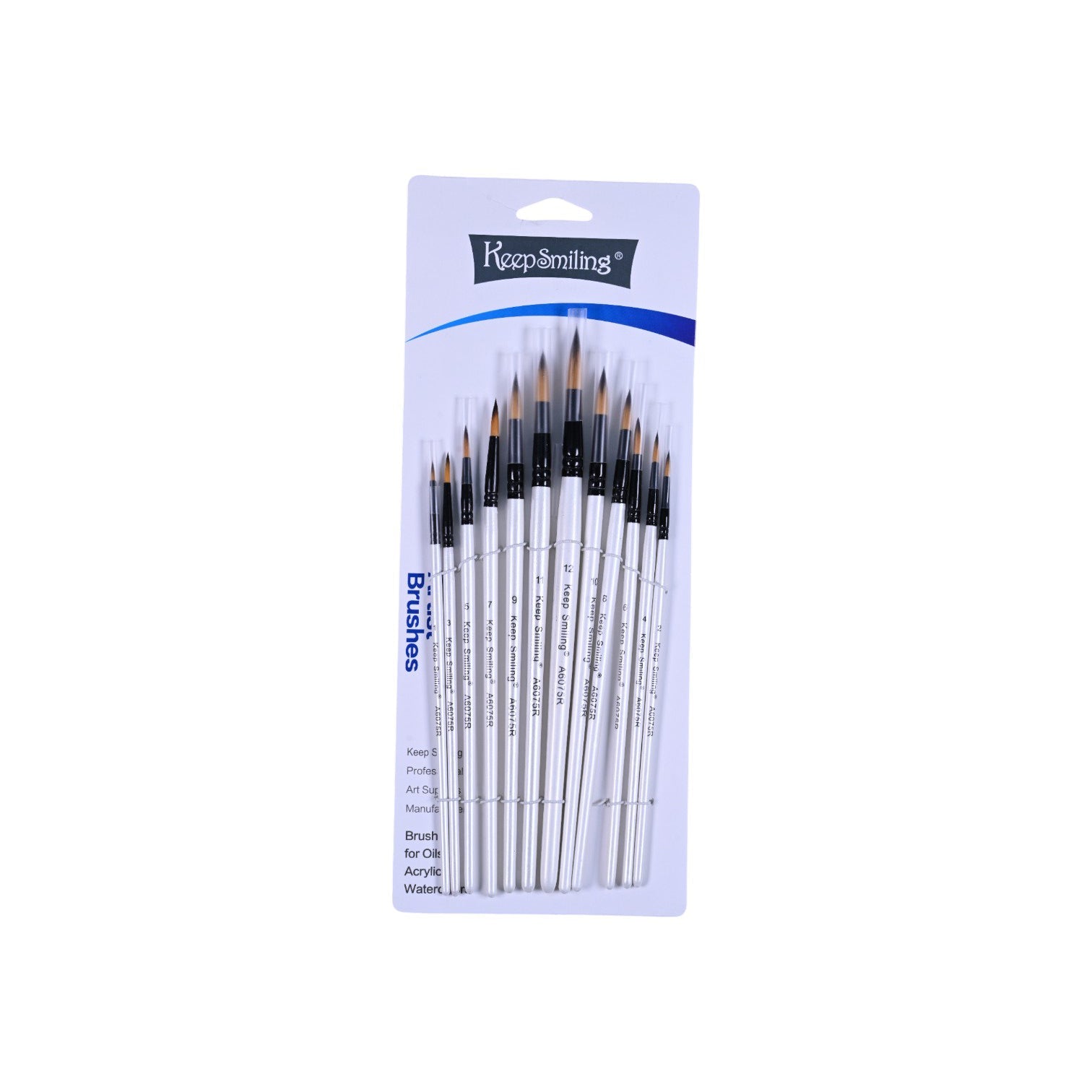 Keep Smiling Round Brush Set
