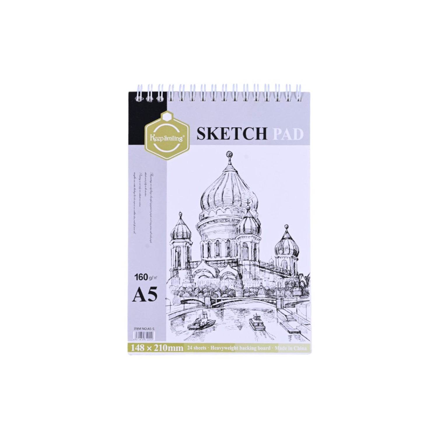 Keep Smiling Sketch Pad