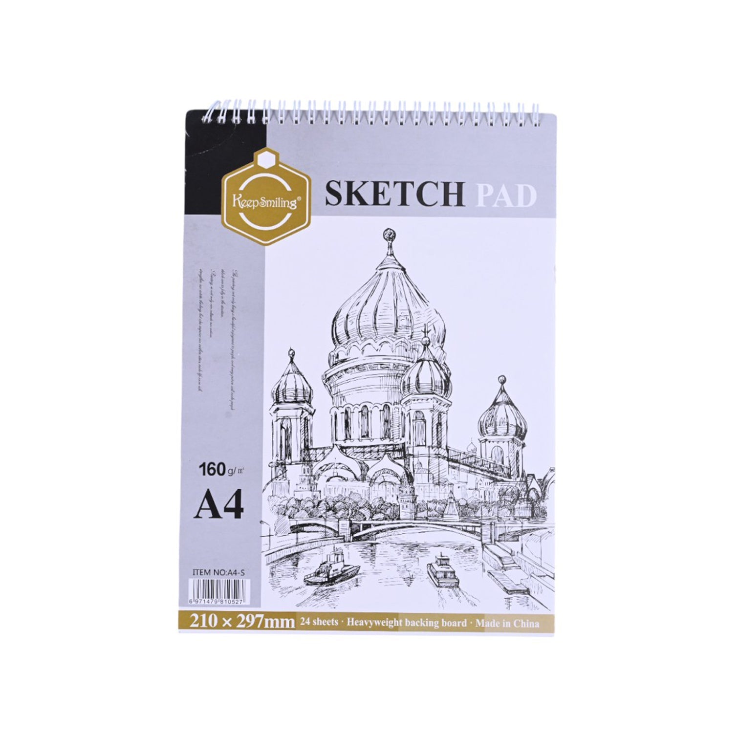 Keep Smiling Sketch Pad