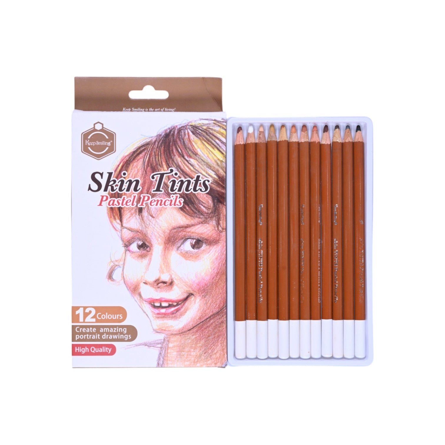 Keep Smiling Skin Tints Pastel Pencils