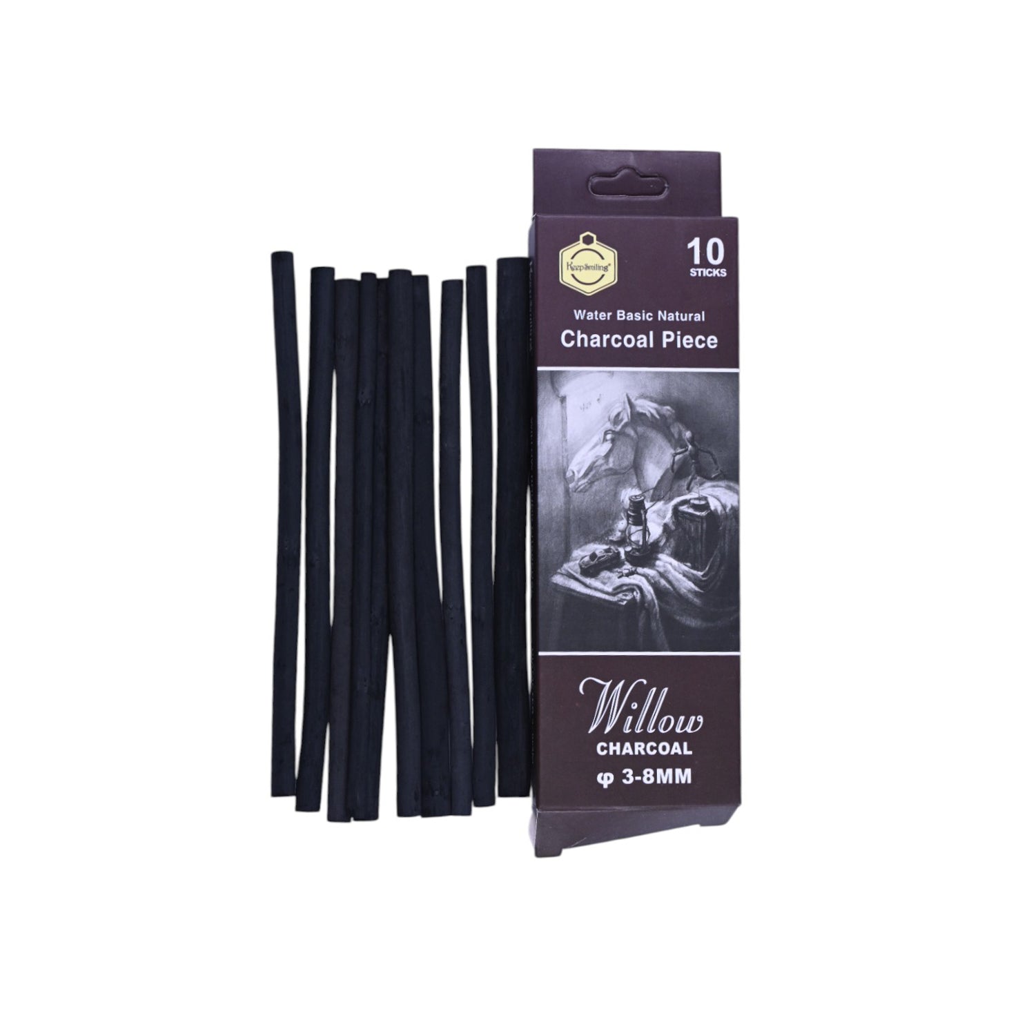 Keep Smiling Willow Charcoal Sticks