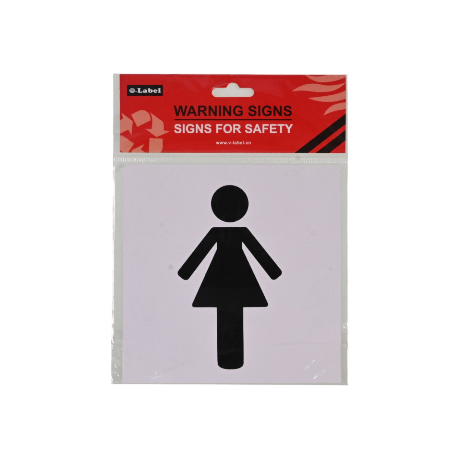 Label Female Toilet Sign