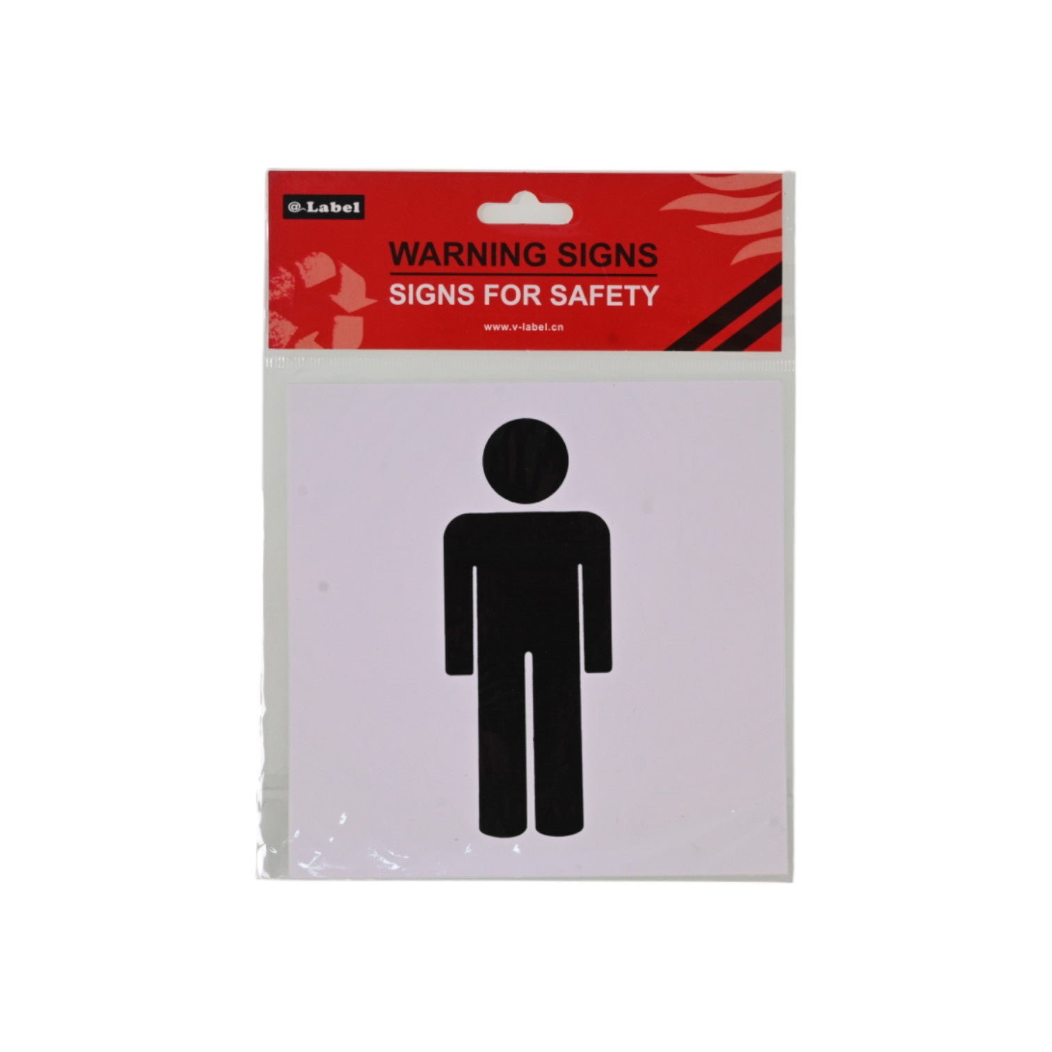 Label Male Toilet Sign