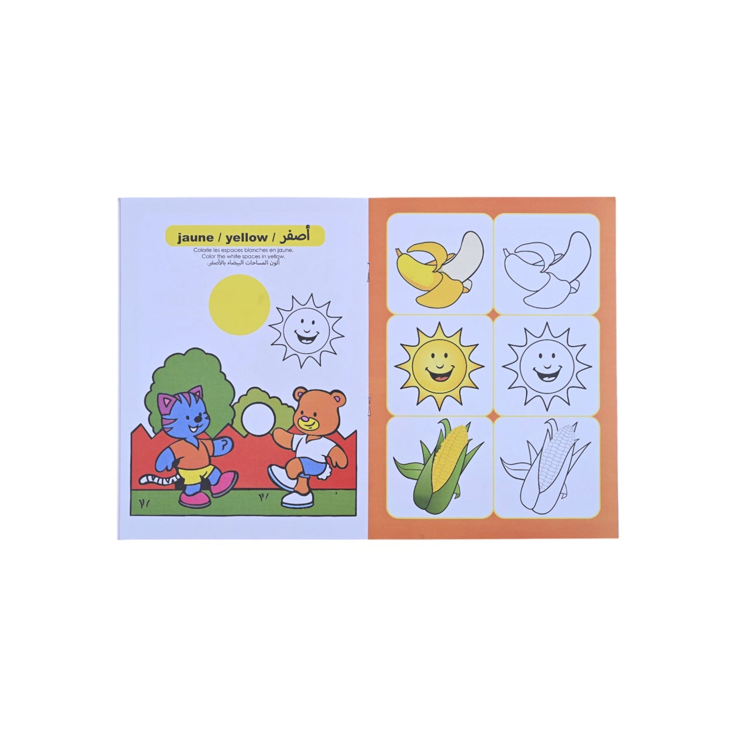 Learn Colors Multilingual Book