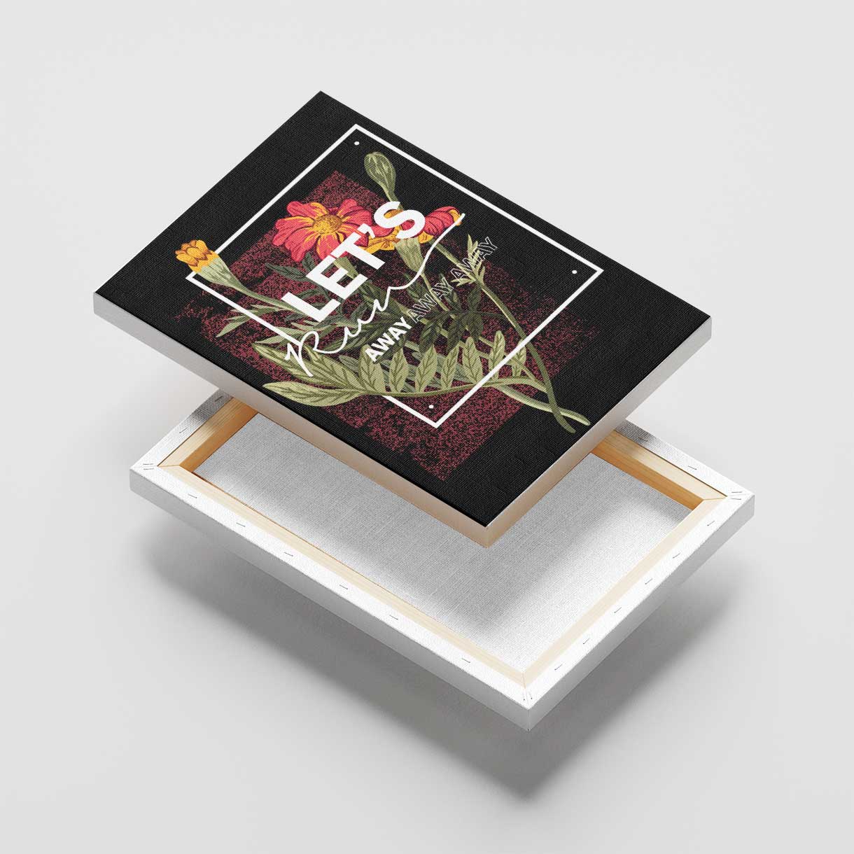 Let’s Run Away Canvas