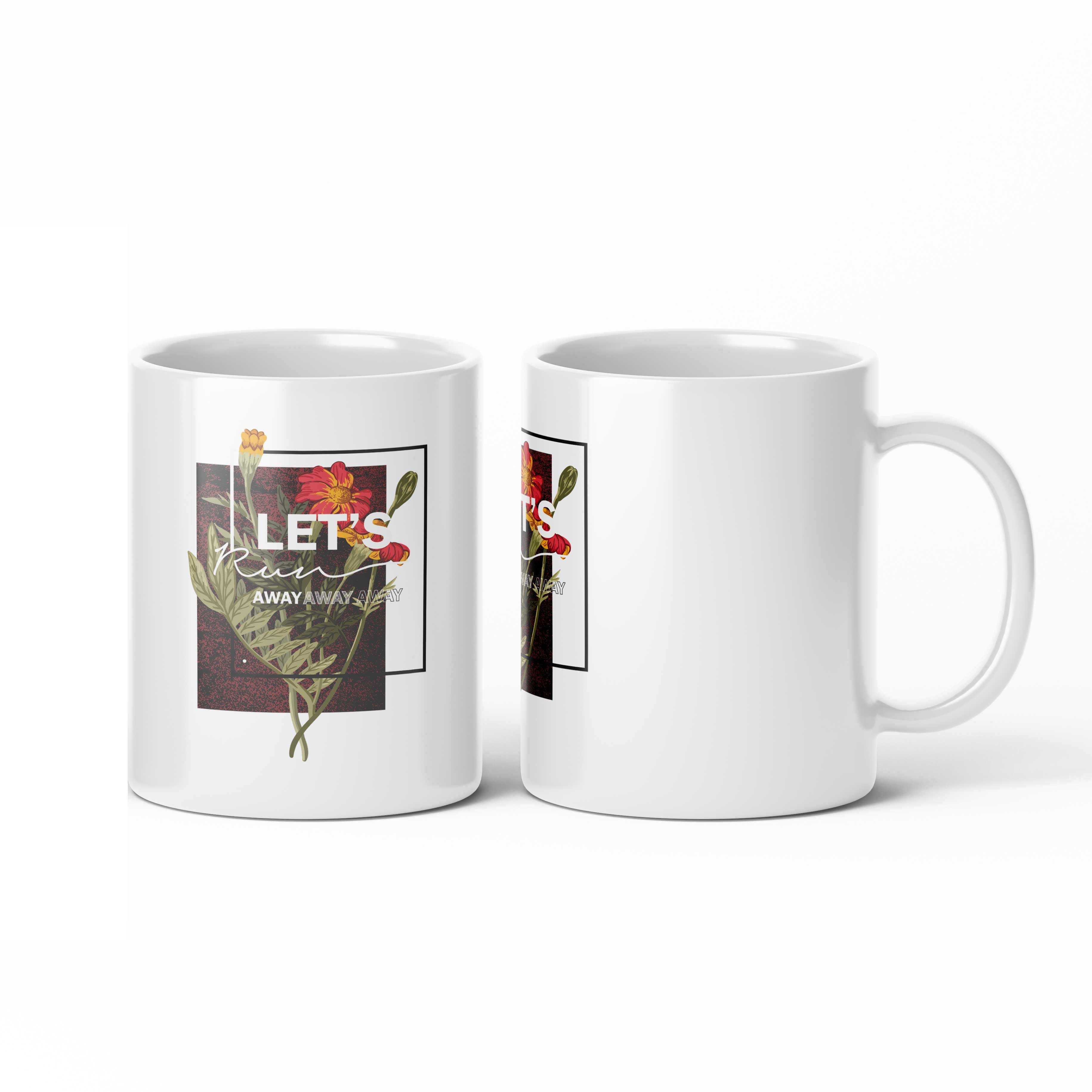 Let's Run Away Mug