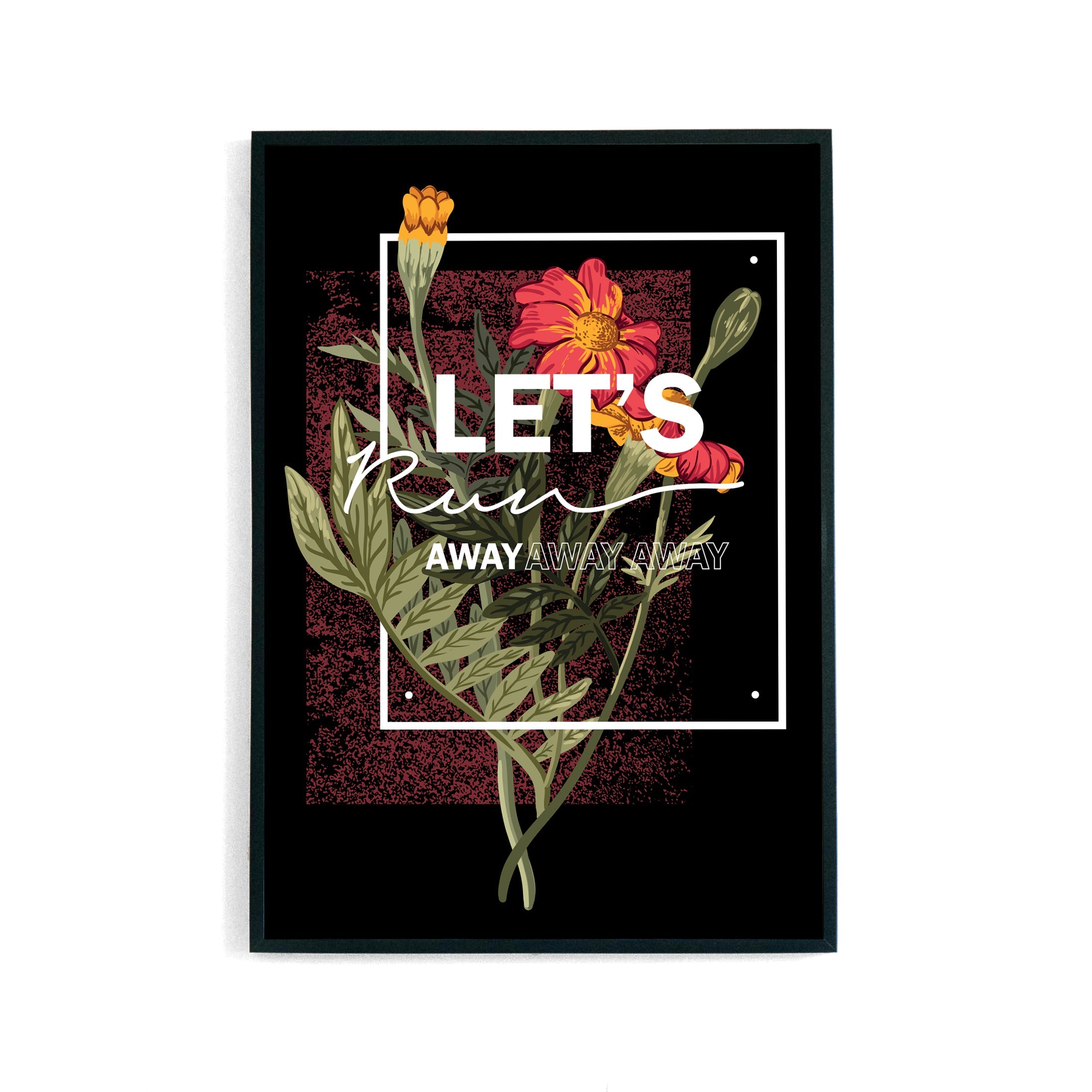 Let’s Run Away Poster