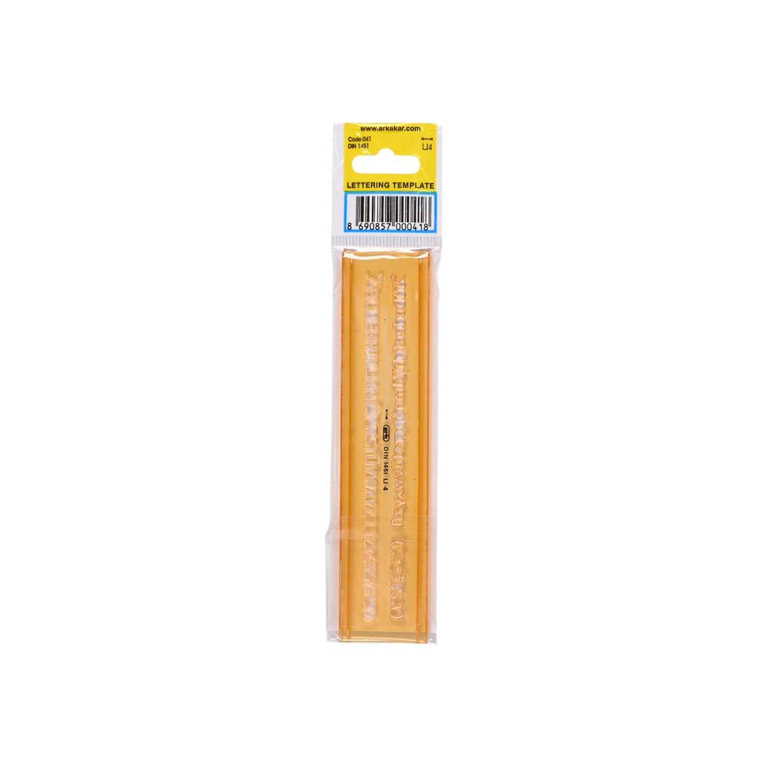 Lettering Template Ruler