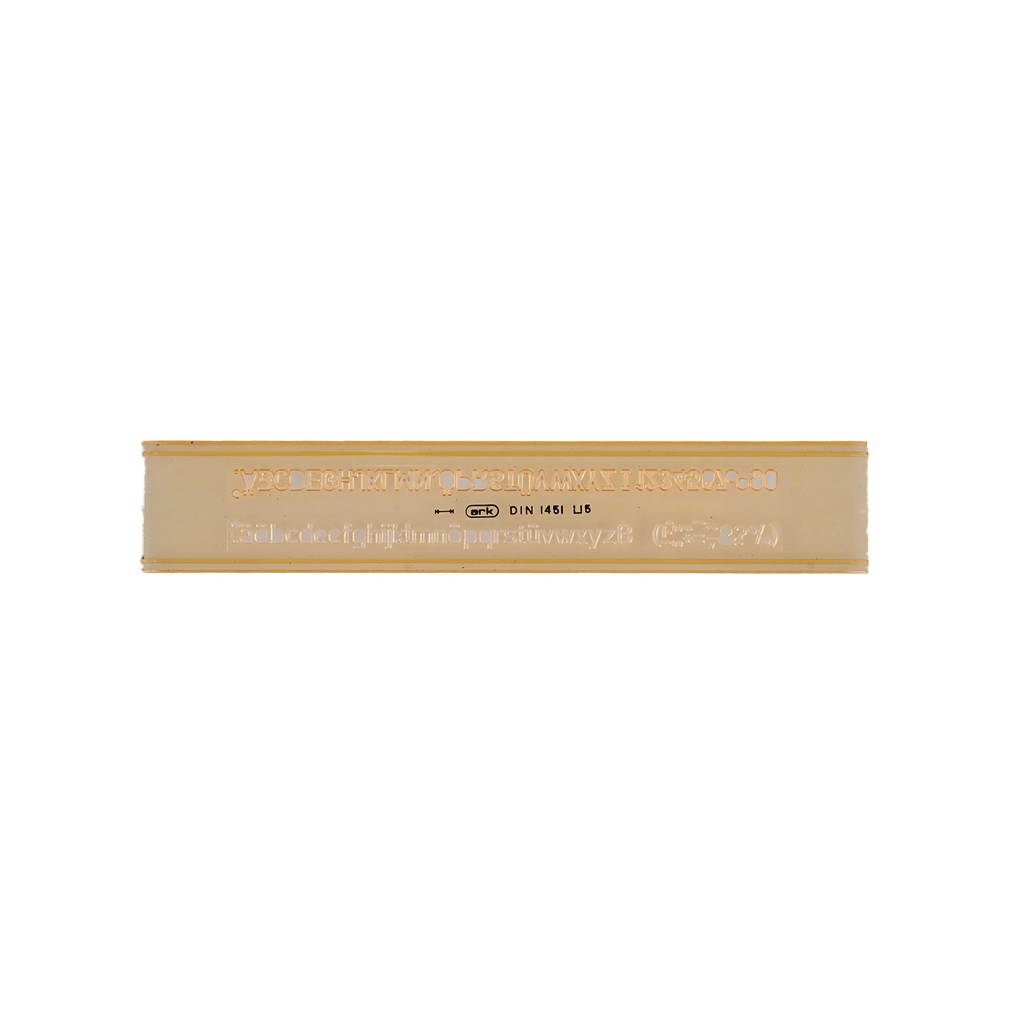 Lettering Template Ruler