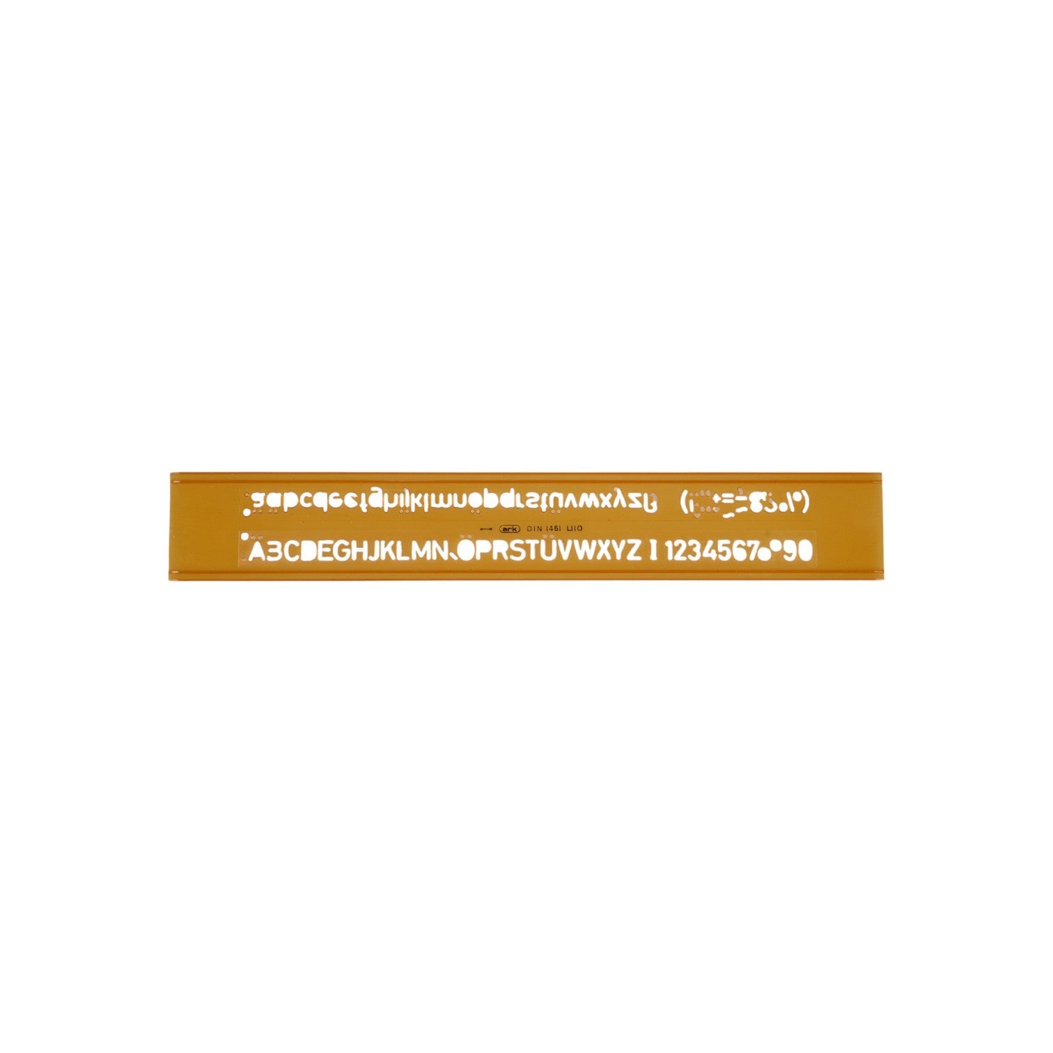 Lettering Template Ruler