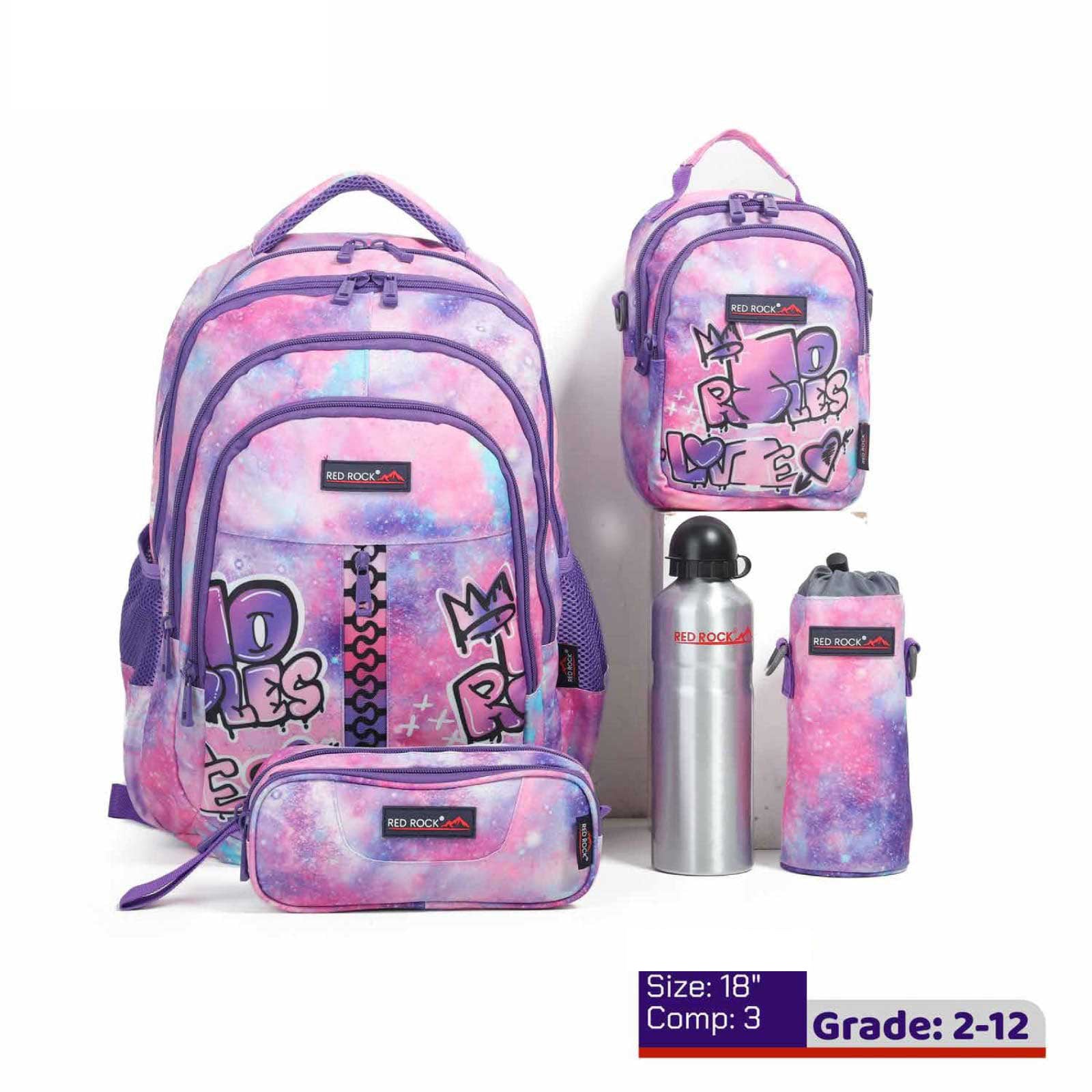 Red Rock Love Bag Set