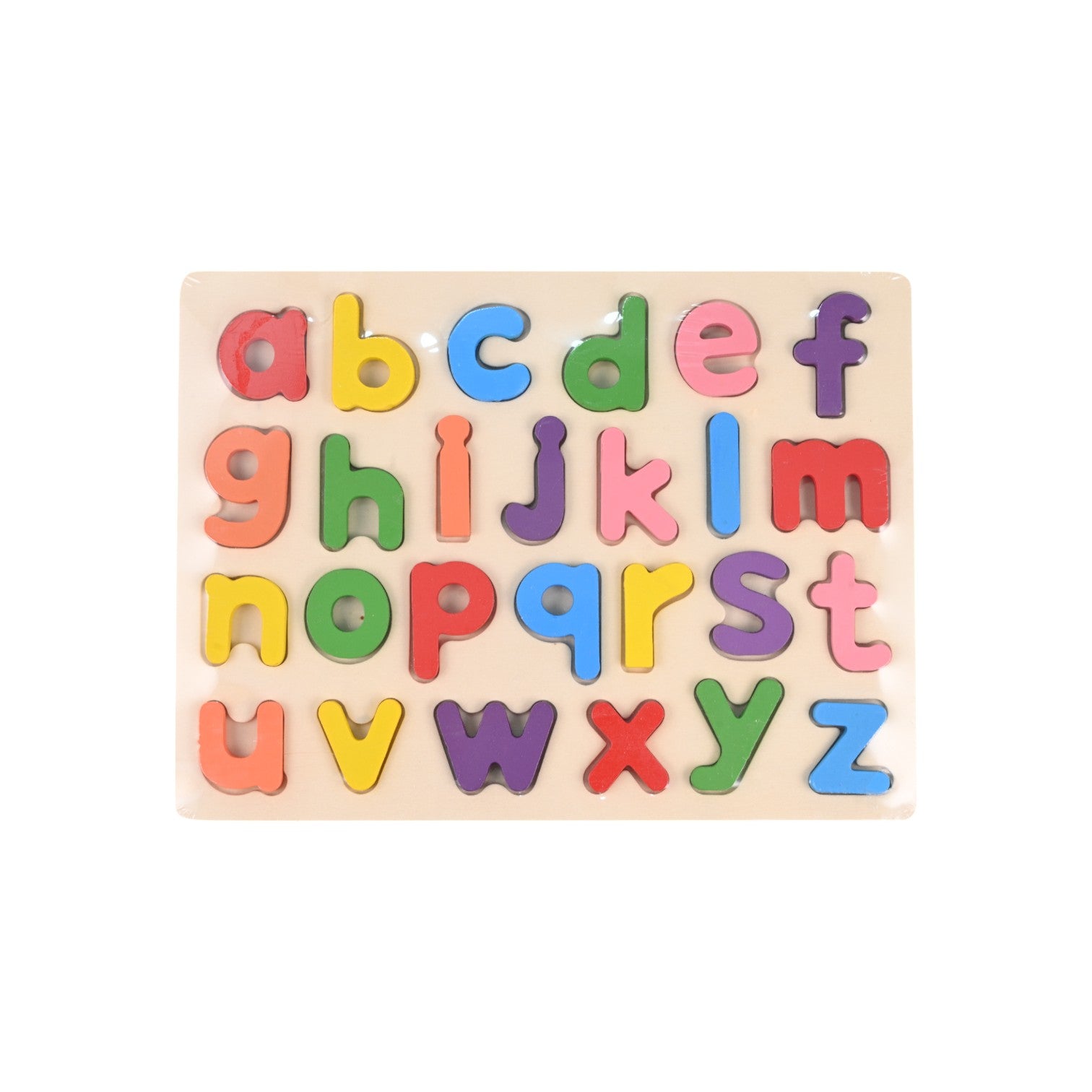 Lowercase Alphabet Learning Puzzle