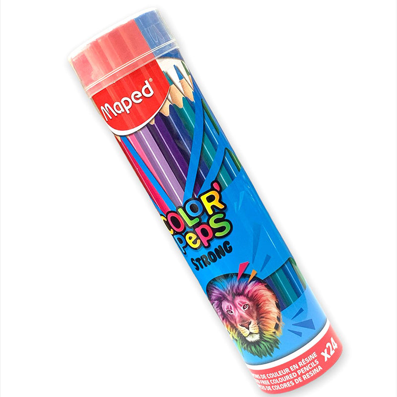 Maped Tube Coloring Pencils -24 Colors