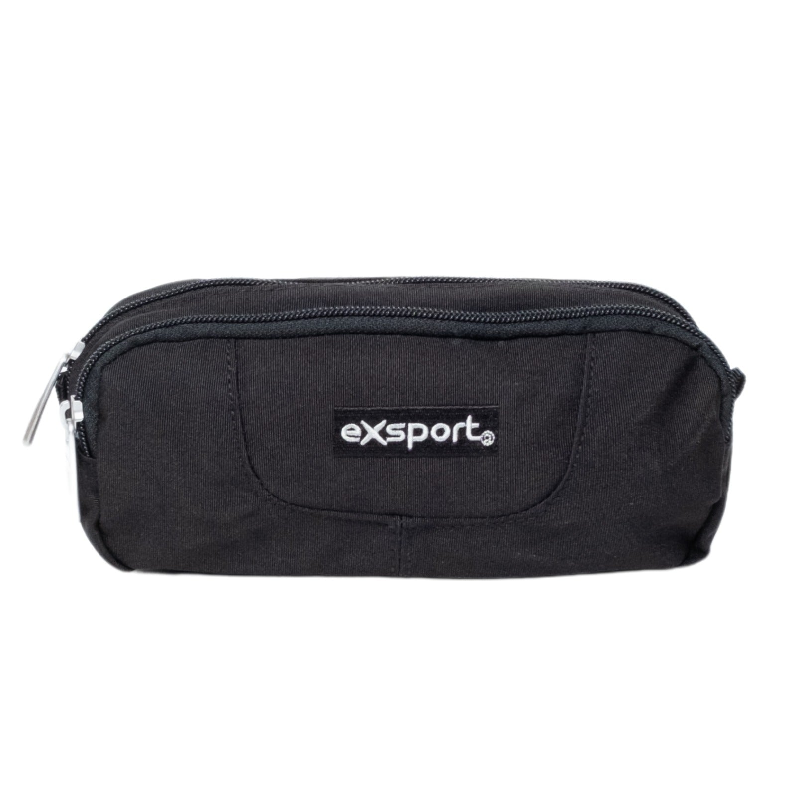 Exsport Melagne Black Pencil Case
