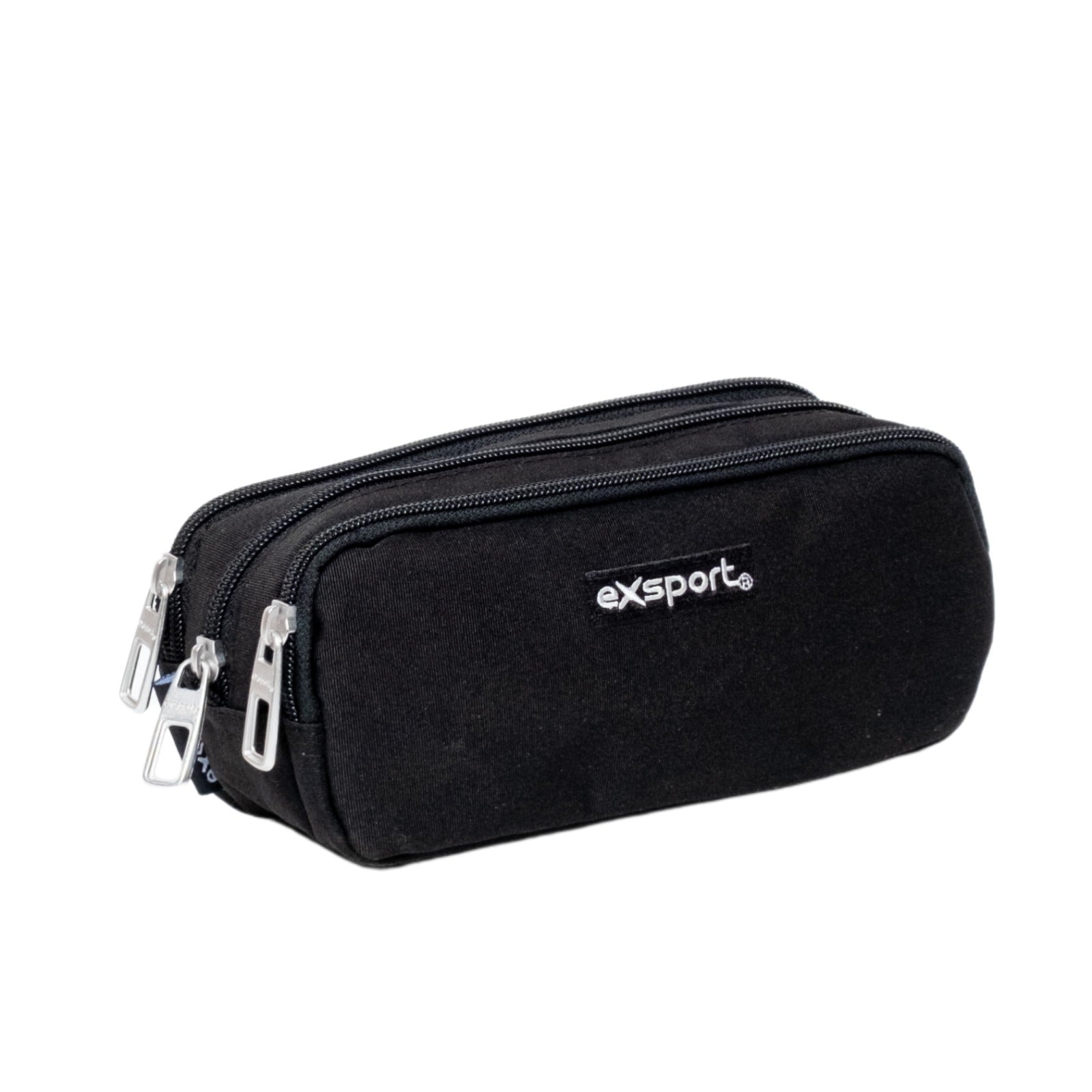 Exsport Melagne Black Pencil Case