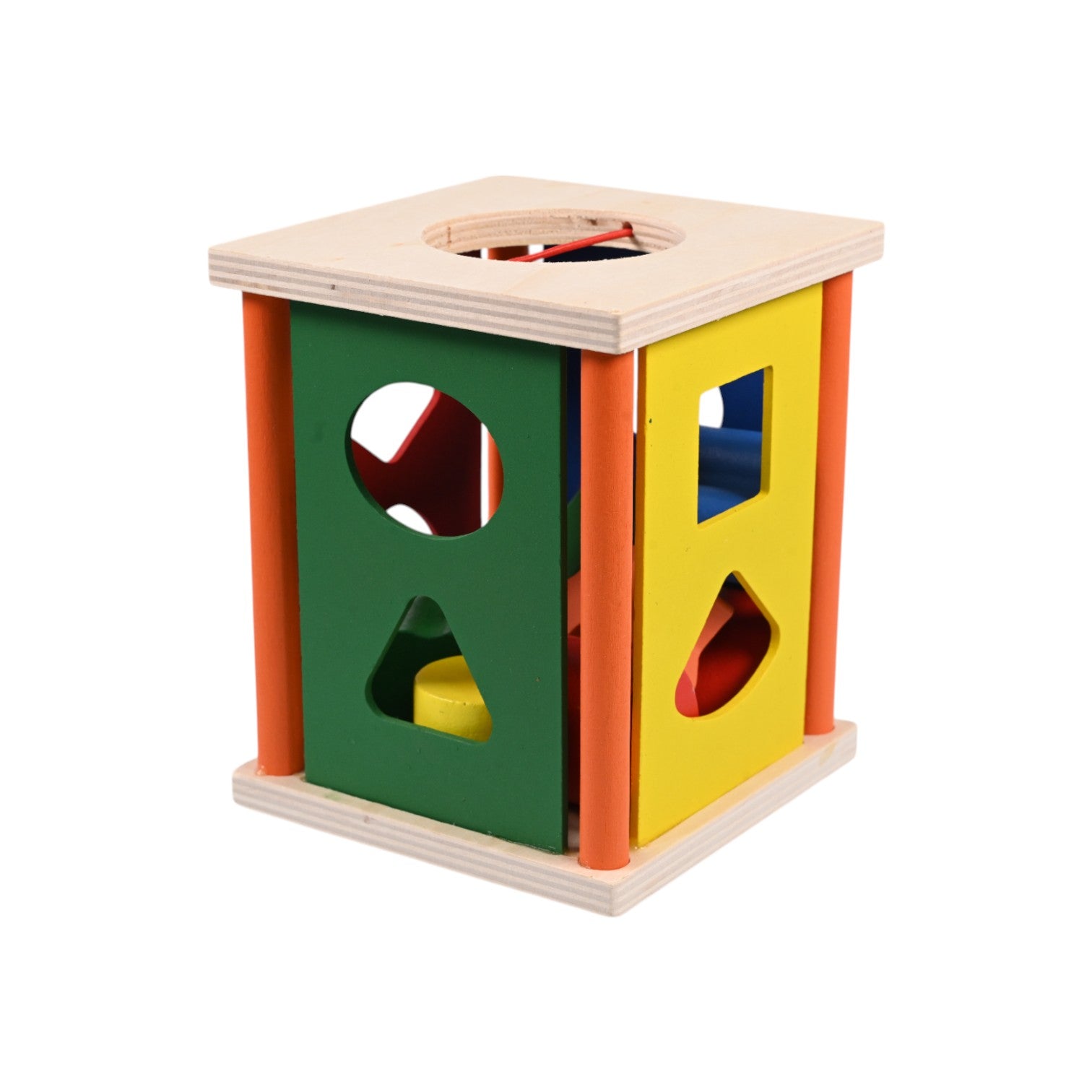 Nine Hole Shape Sorter Cage