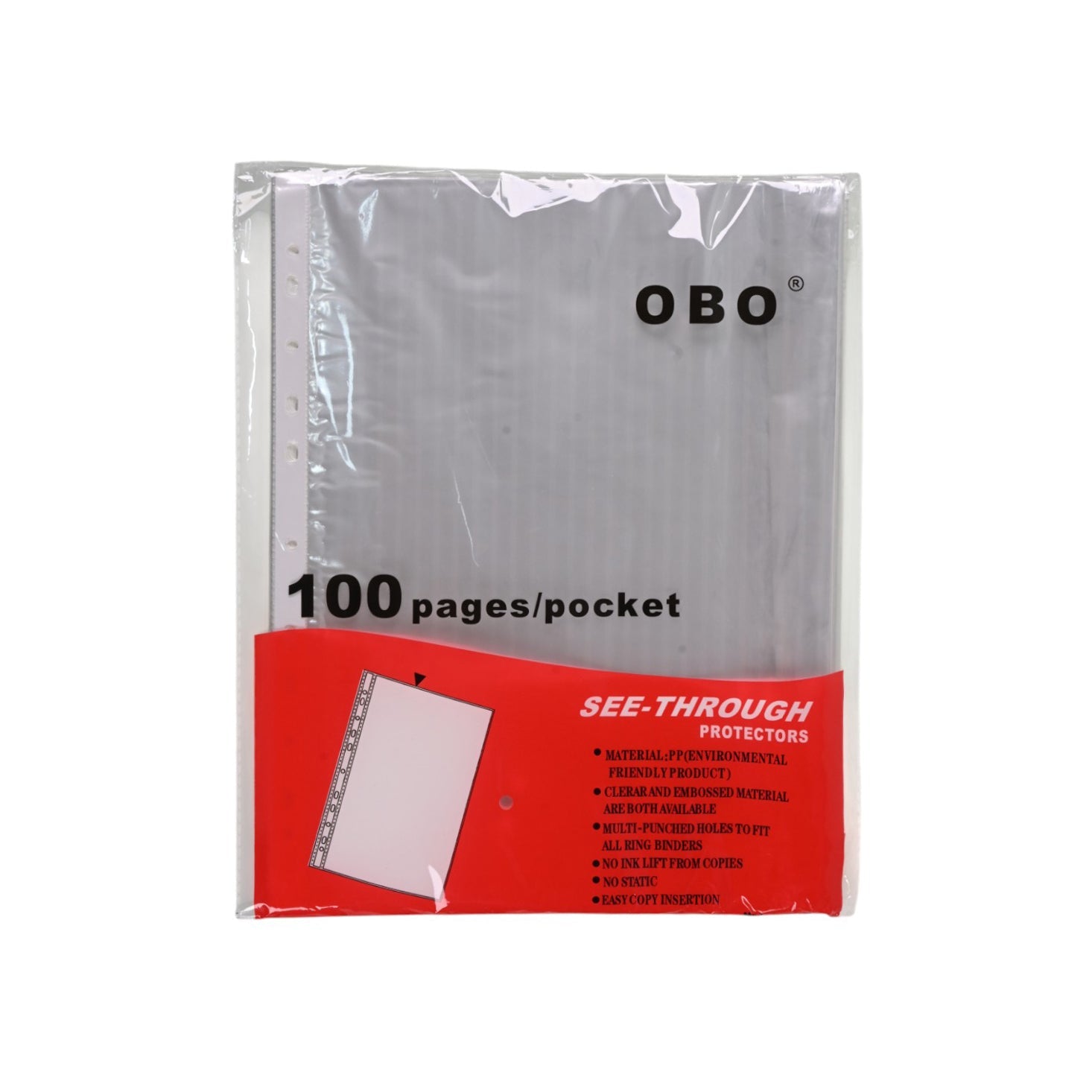 OBO Grooved Sheet Protector