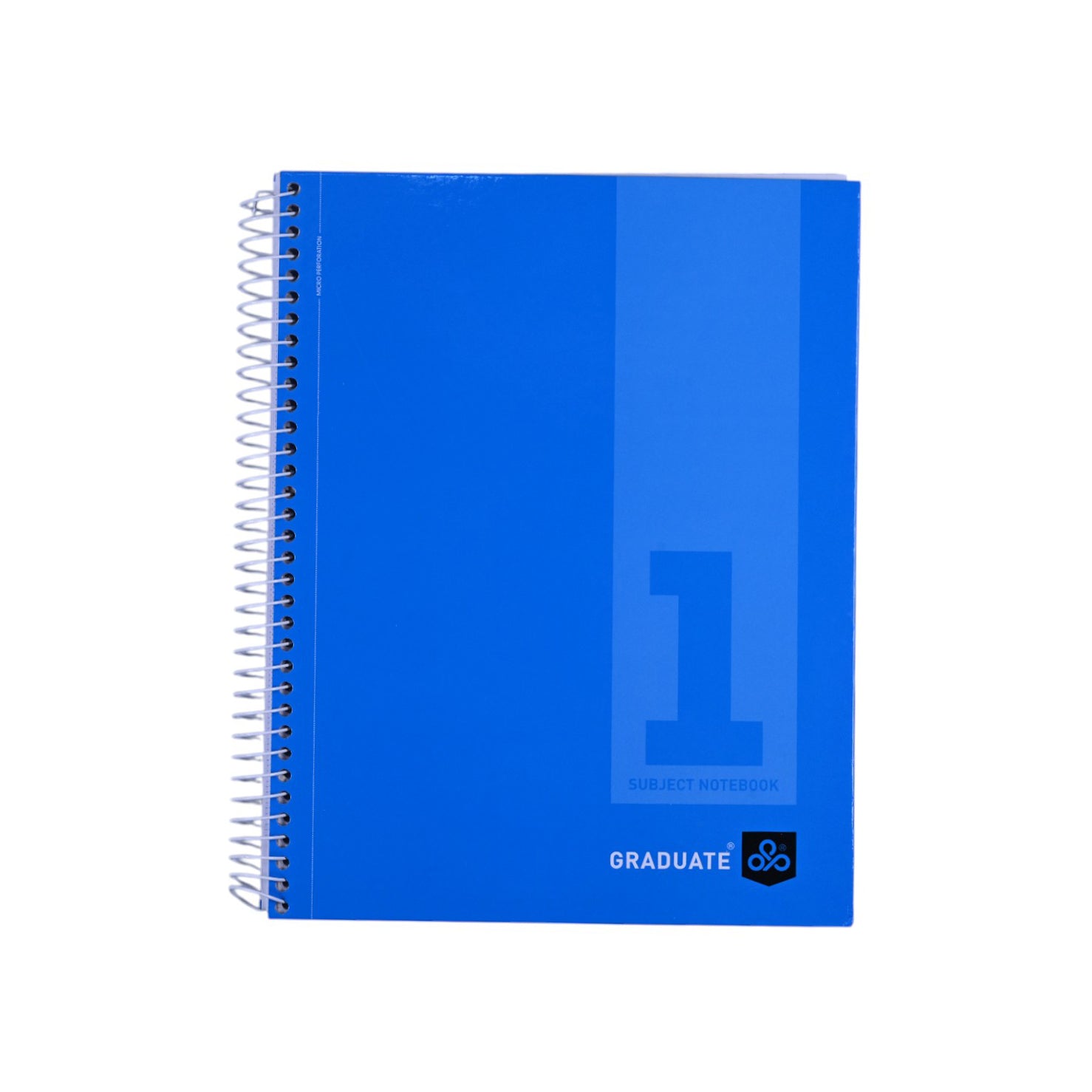 OPP Graduate 1 Subject Blue Spiral Notebook