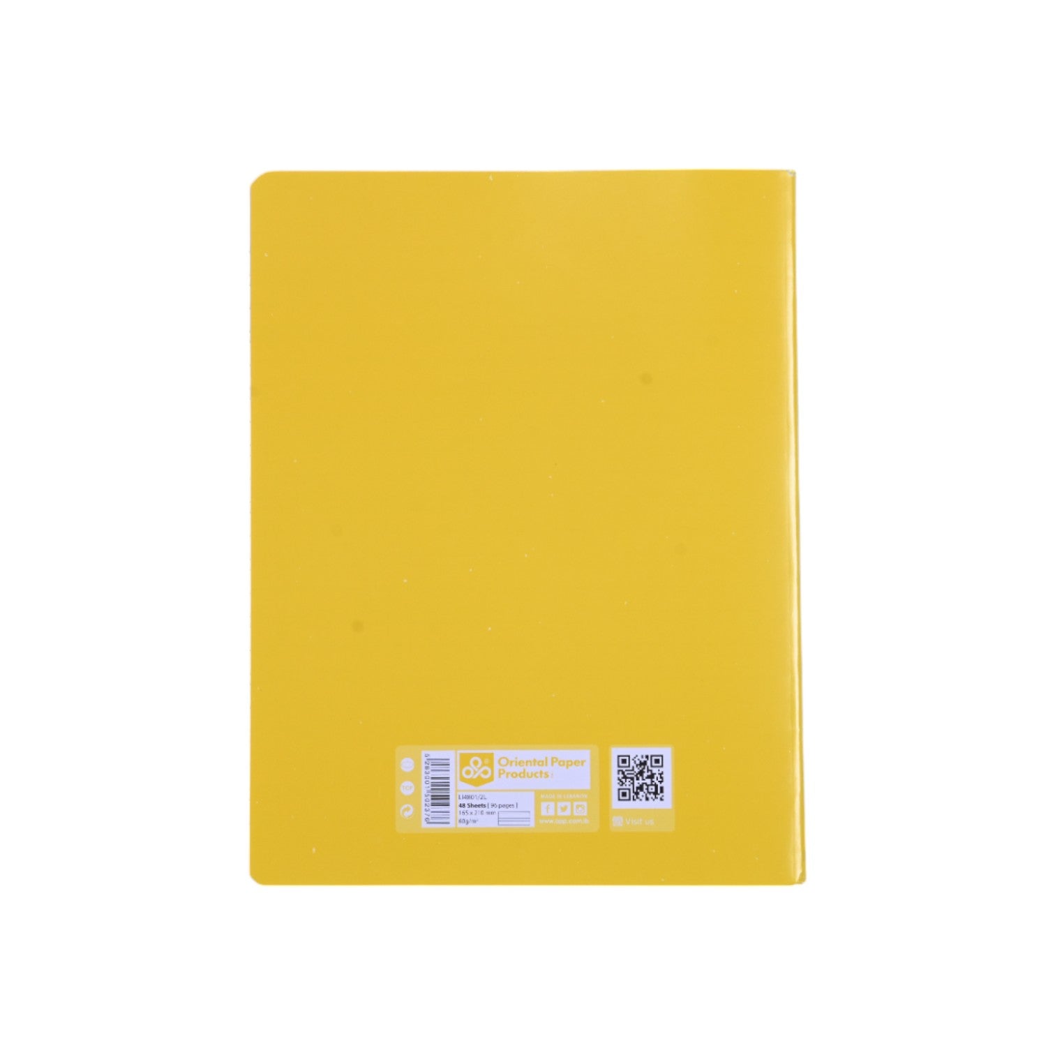 OPP Monotone 2 lines Notebook 165 x 210 mm