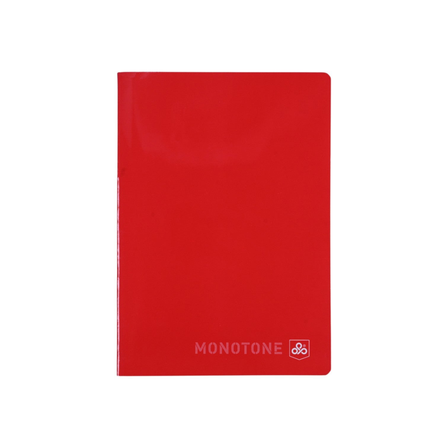 OPP Monotone Red Stapled Notebook 48 Sh