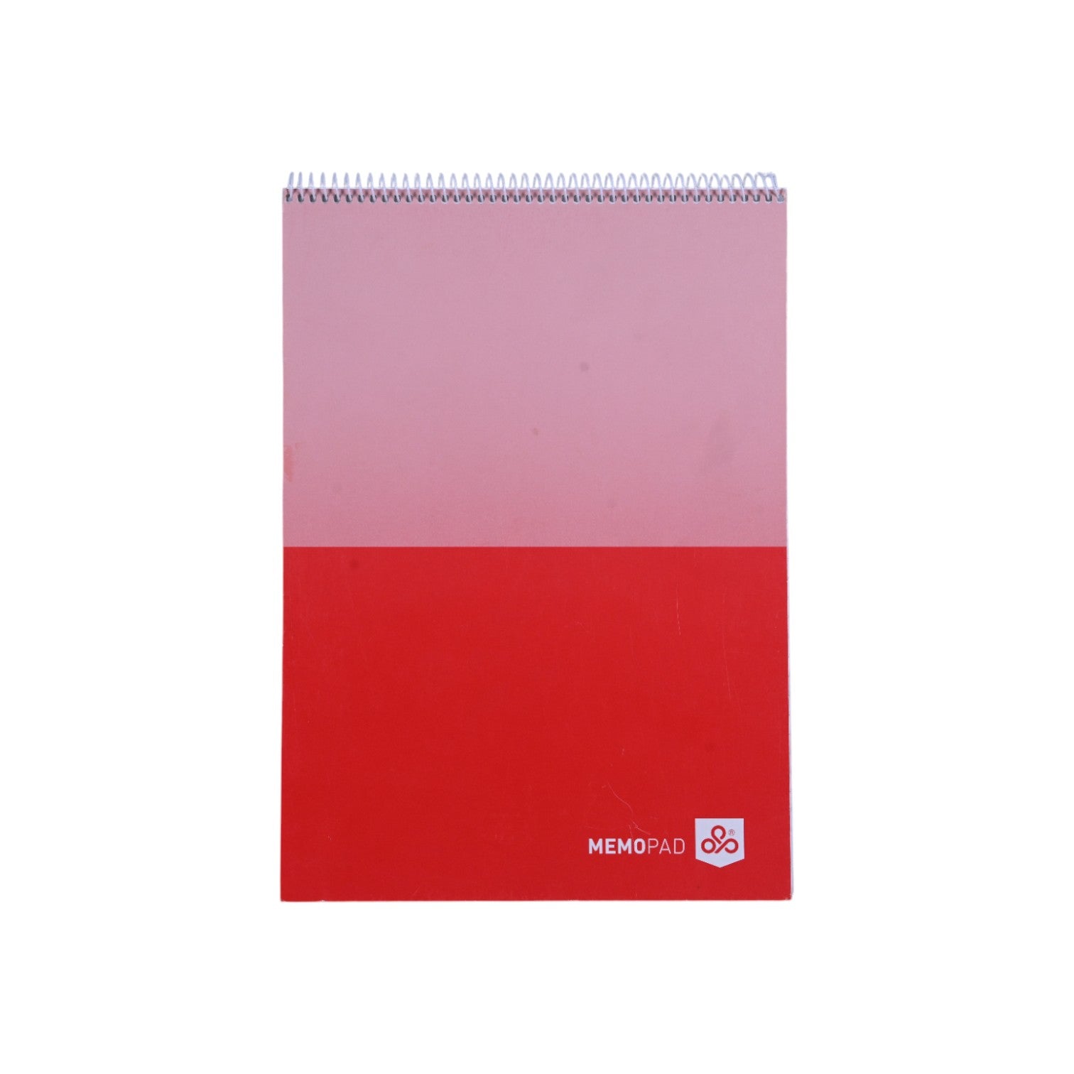 OPP Red Memo Pad 60 Sheets Spiral Line