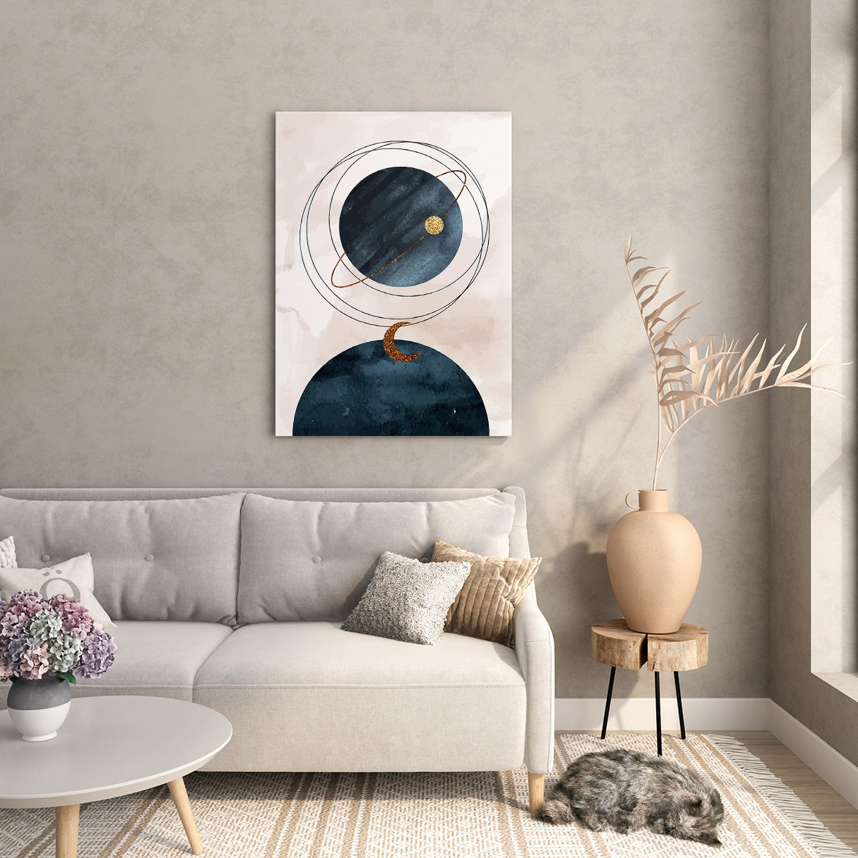 Orbit Planet Canvas
