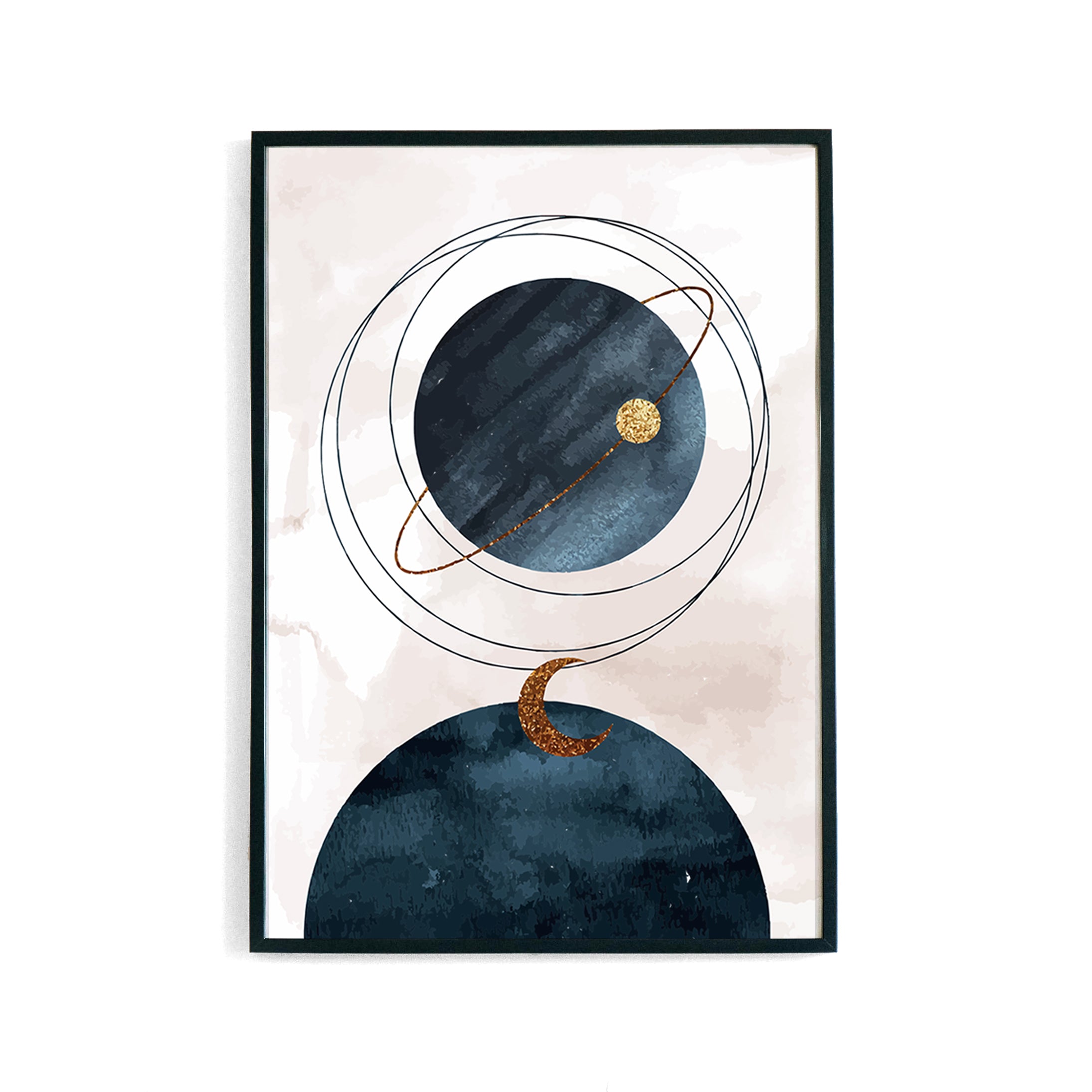 Orbit Planet Poster