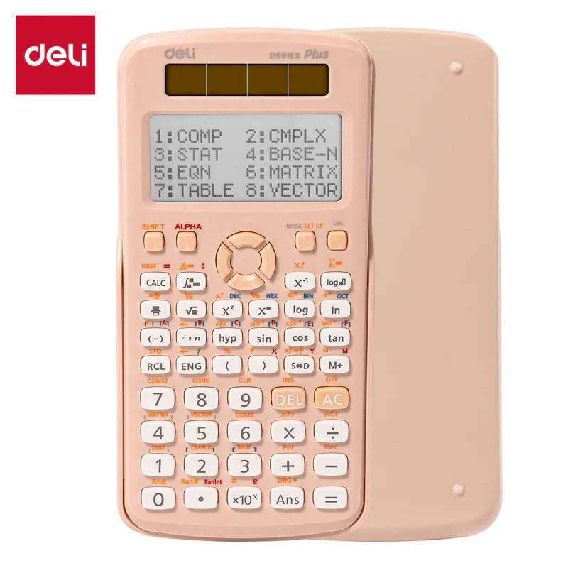 Deli Scientific Calculator D991ES Pink