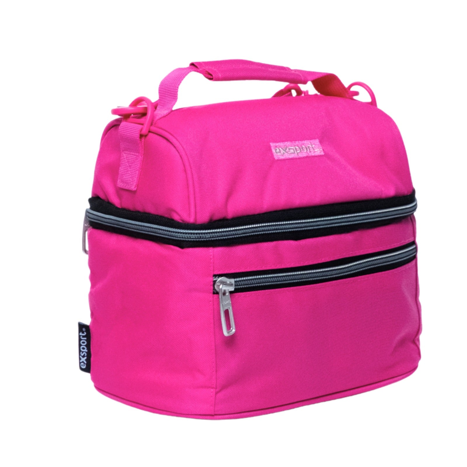 Exsport Top Opening + Front Zipper Lunch Bag