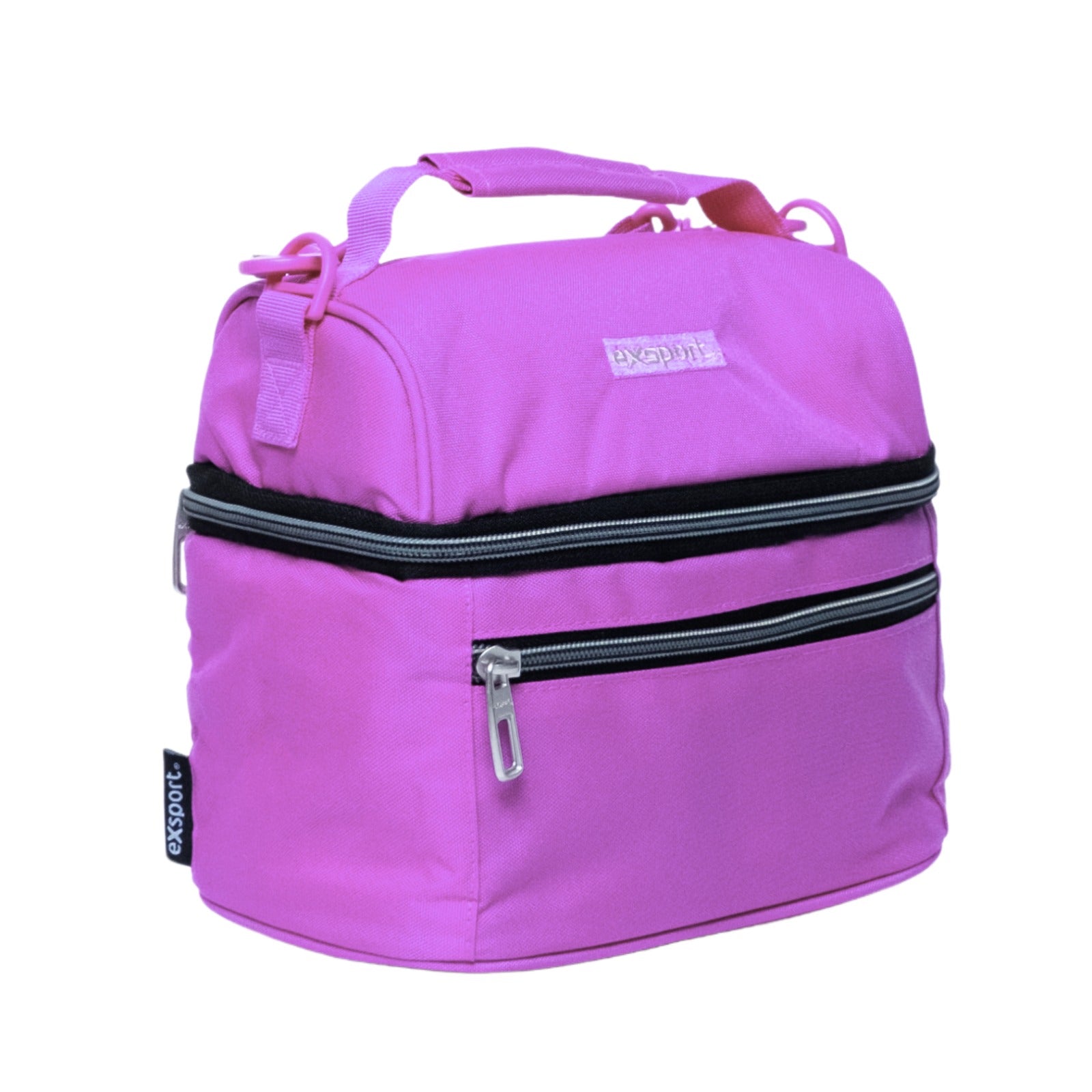 Exsport Top Opening + Front Zipper Lunch Bag