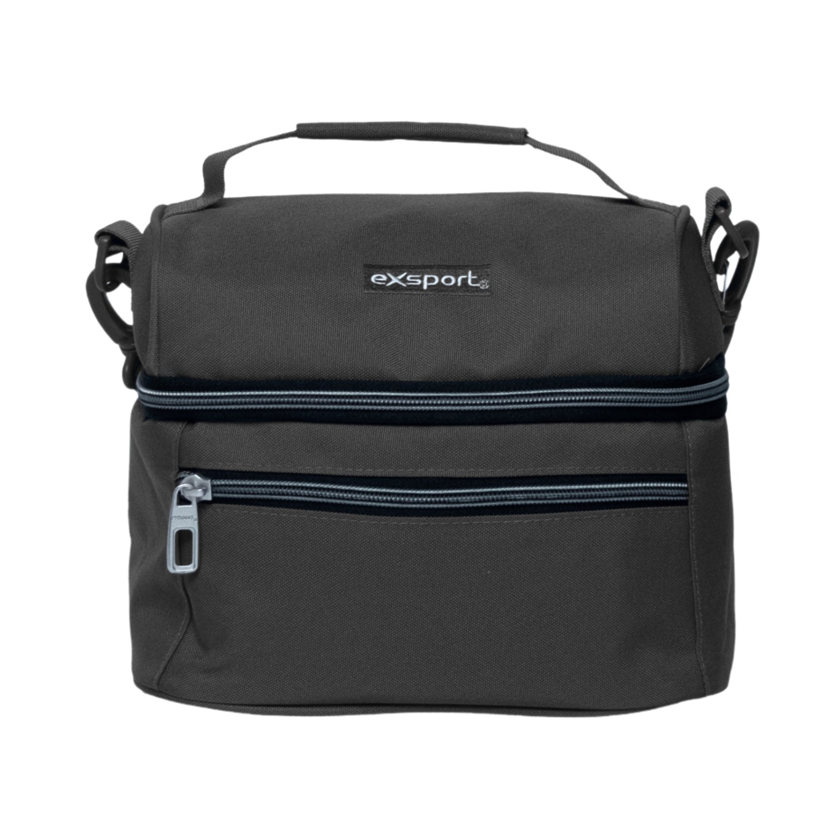 Exsport Top Opening + Front Zipper Lunch Bag