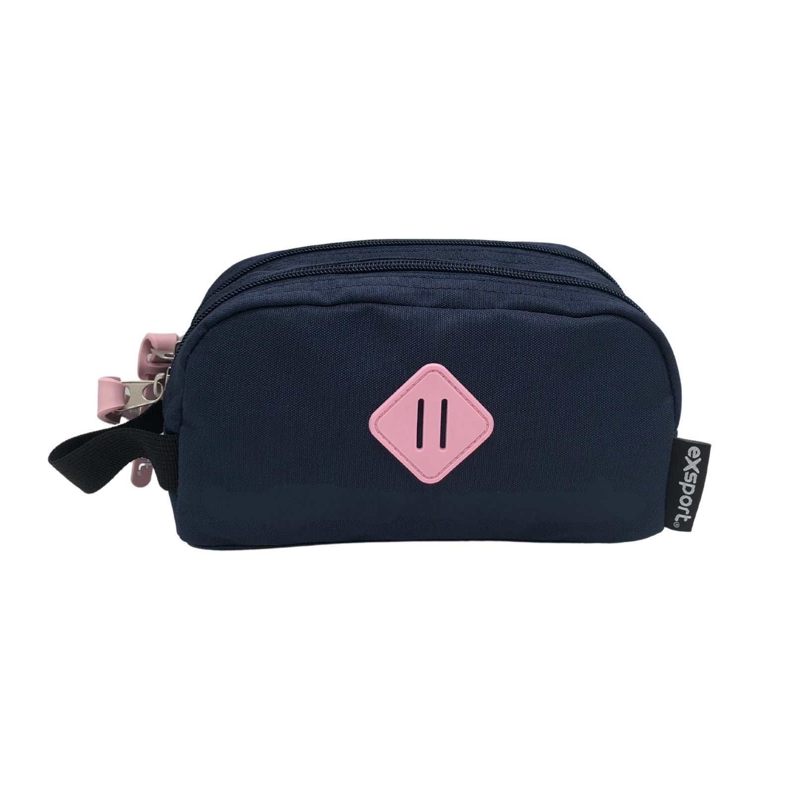 Exsport Plain Travel Pouch Pencil Case
