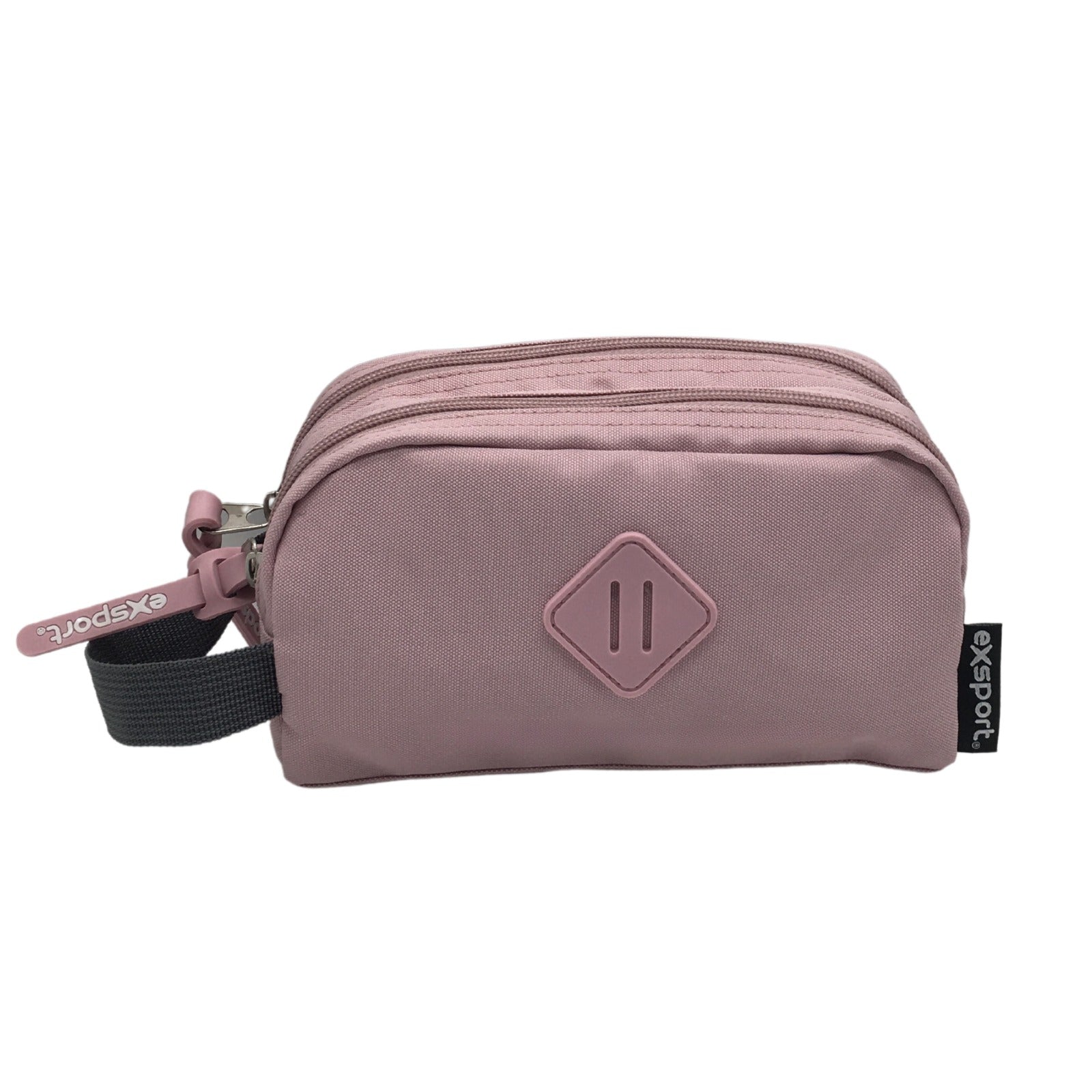 Exsport Plain Travel Pouch Pencil Case