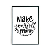 Prioritize Yourself Poster