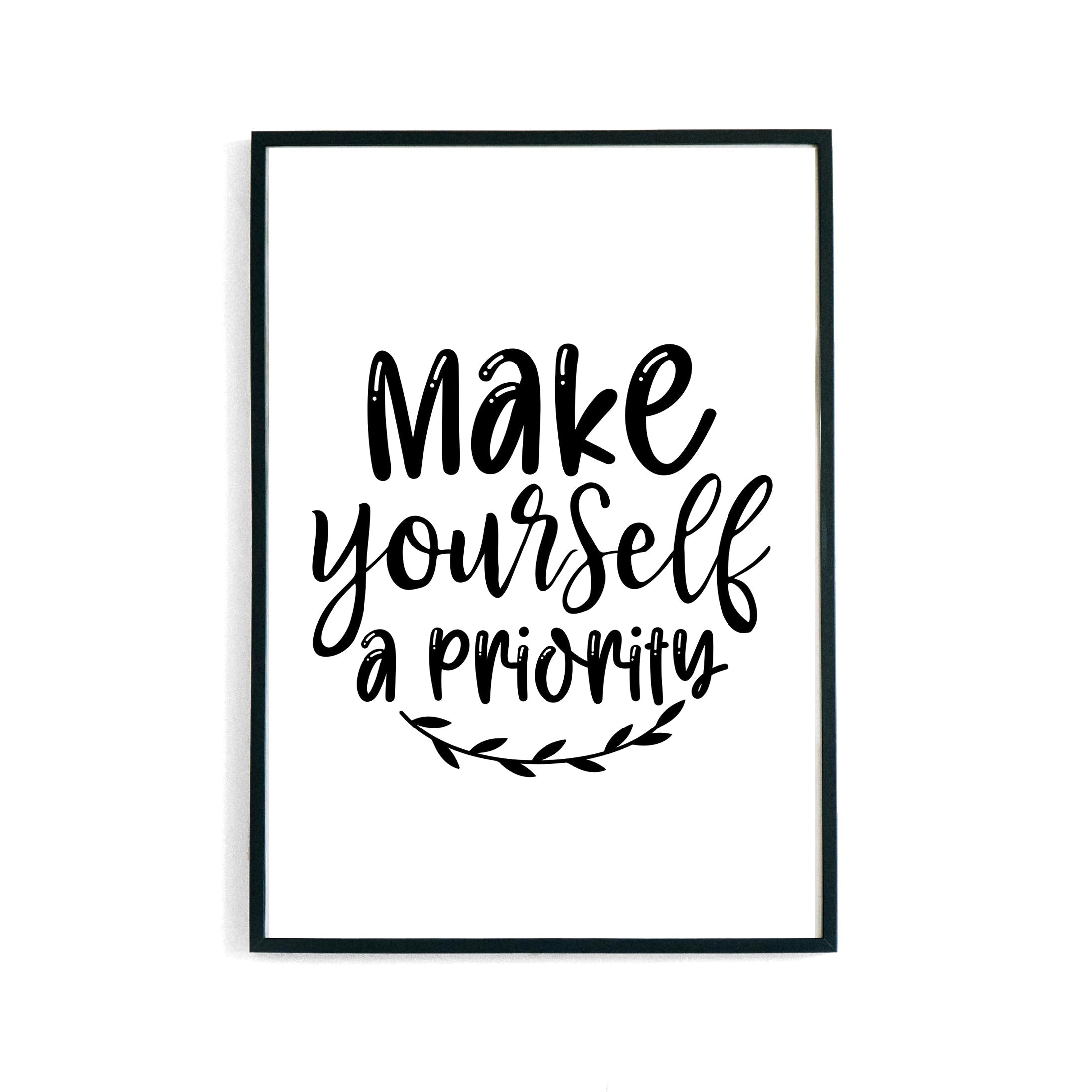 Prioritize Yourself Poster