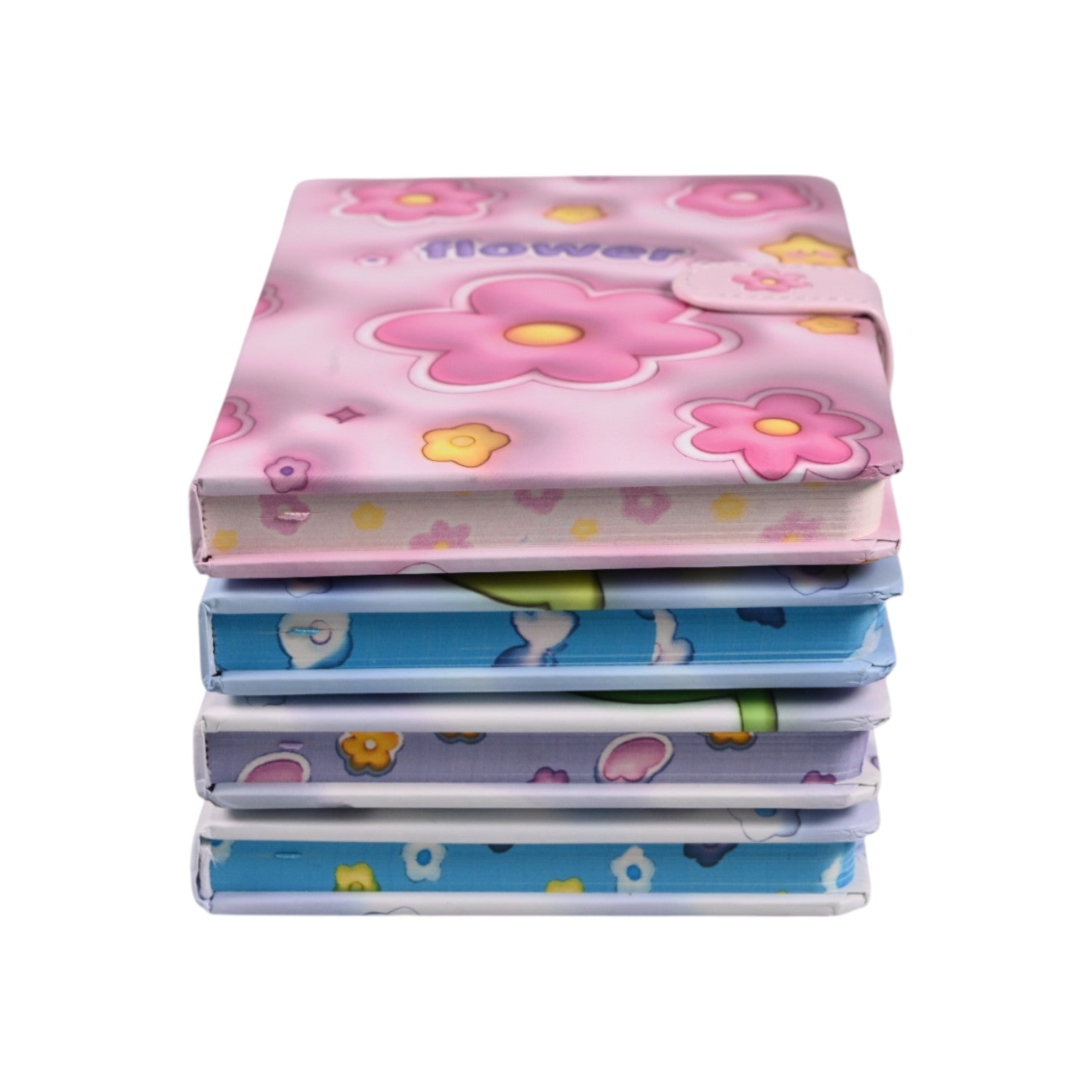 Puffy Flower A5 Notebook