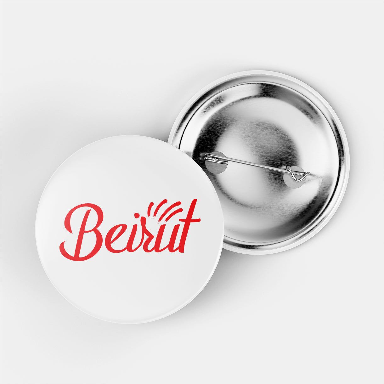 Red Beirut Pin