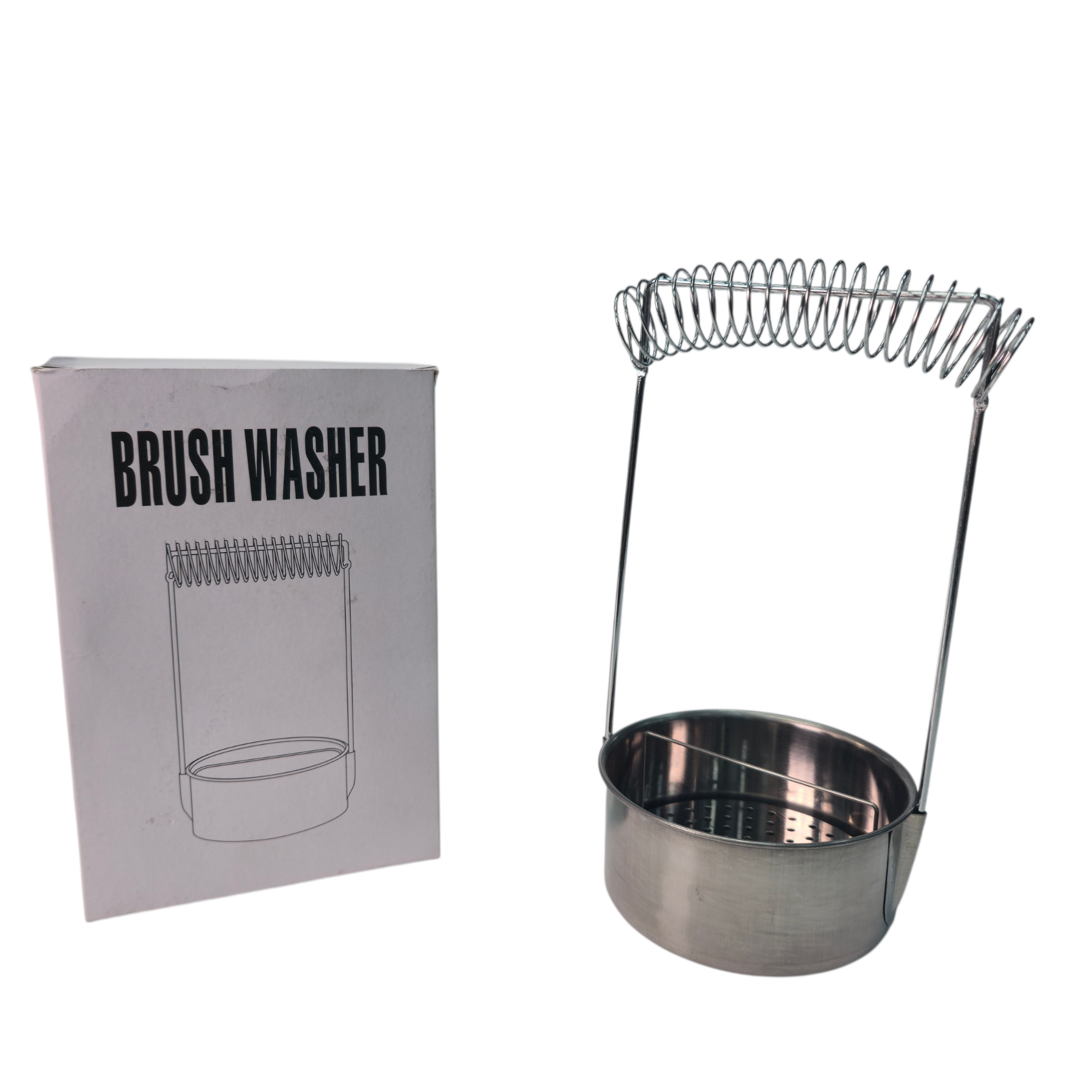 Brush Washer (Metal Brush Cleaning Pot)