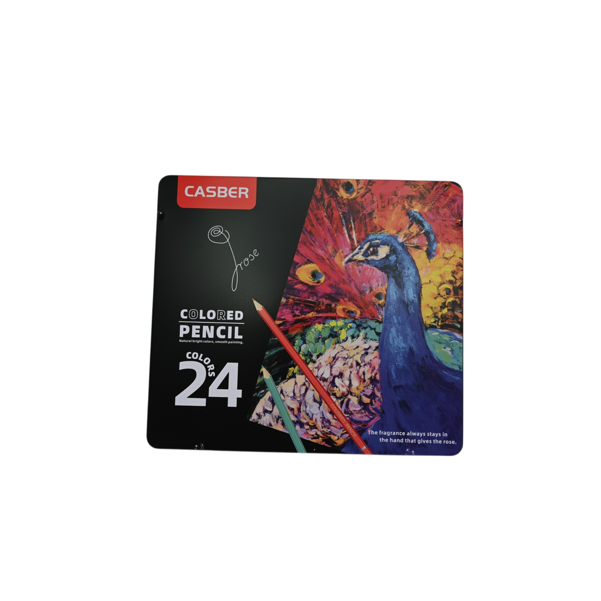 Casber Color Pencils  (Metal Box)