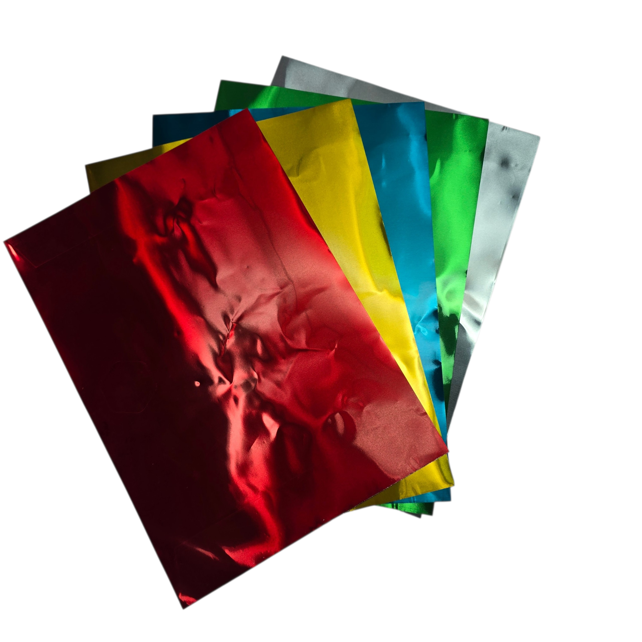 Colored Aluminum Foil Sheets (5 PCS)