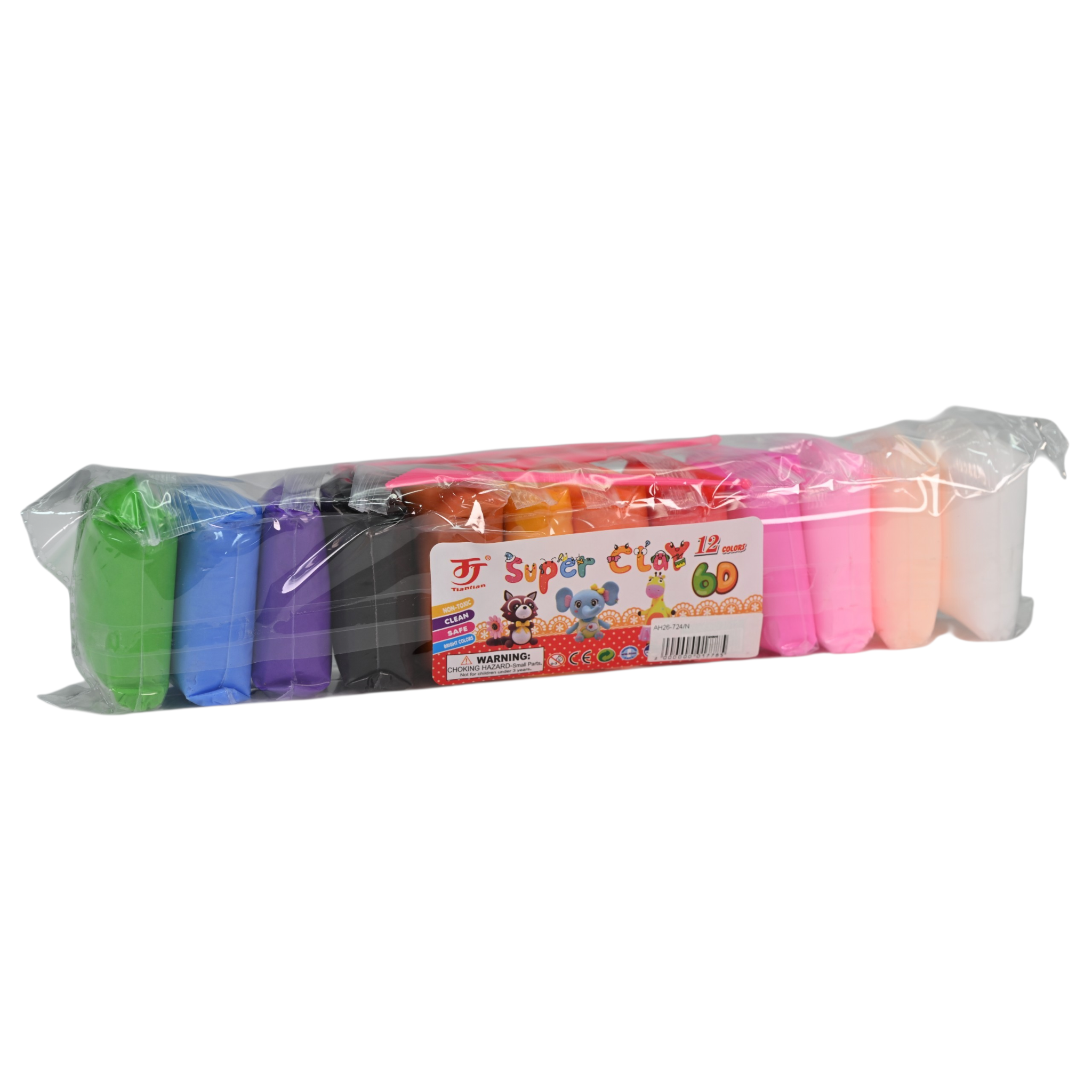 12 Colors Modeling Clay Bags Set