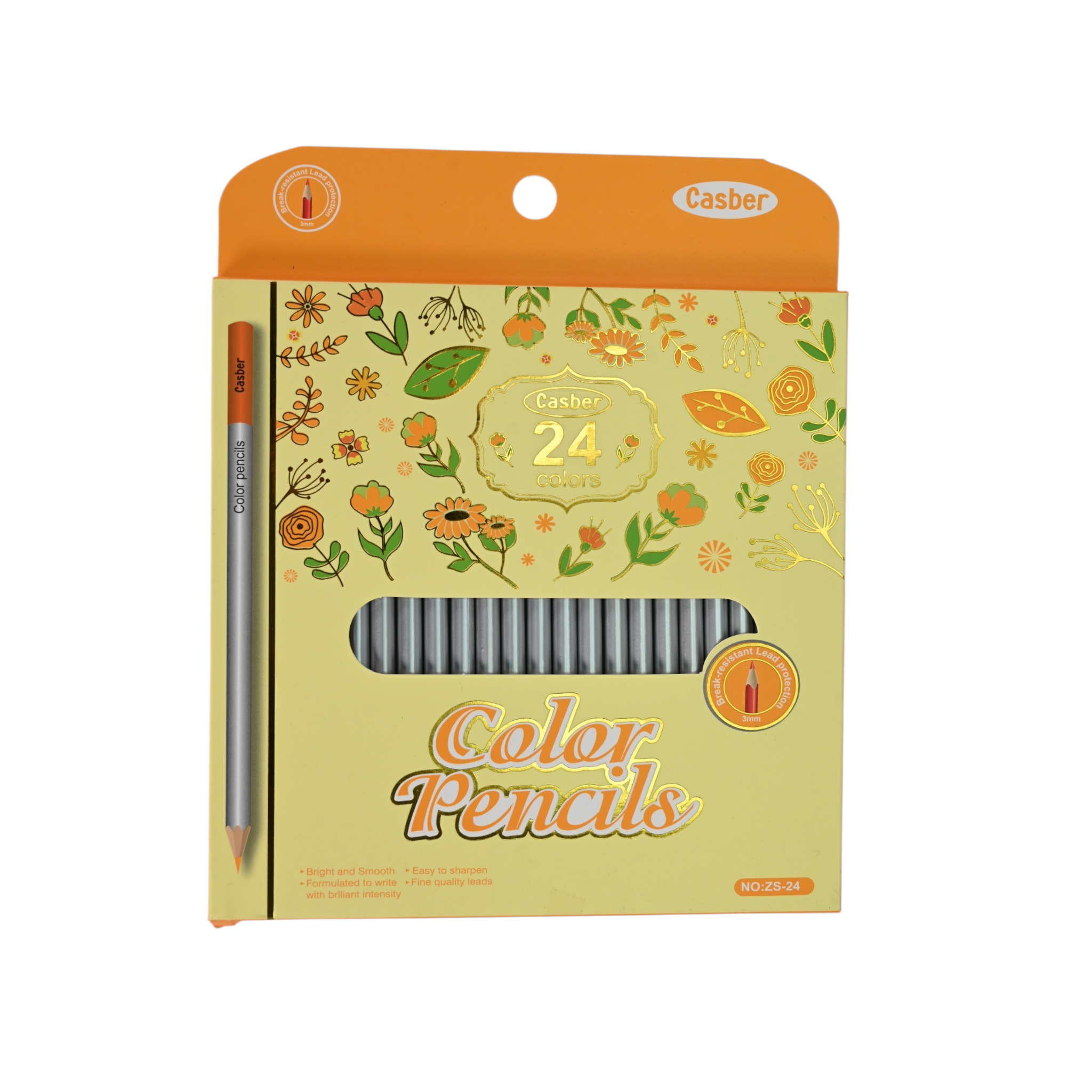 Casber Color Pencils – 24 Colors