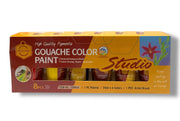 Gouache Color Paint Set – 8 Pieces