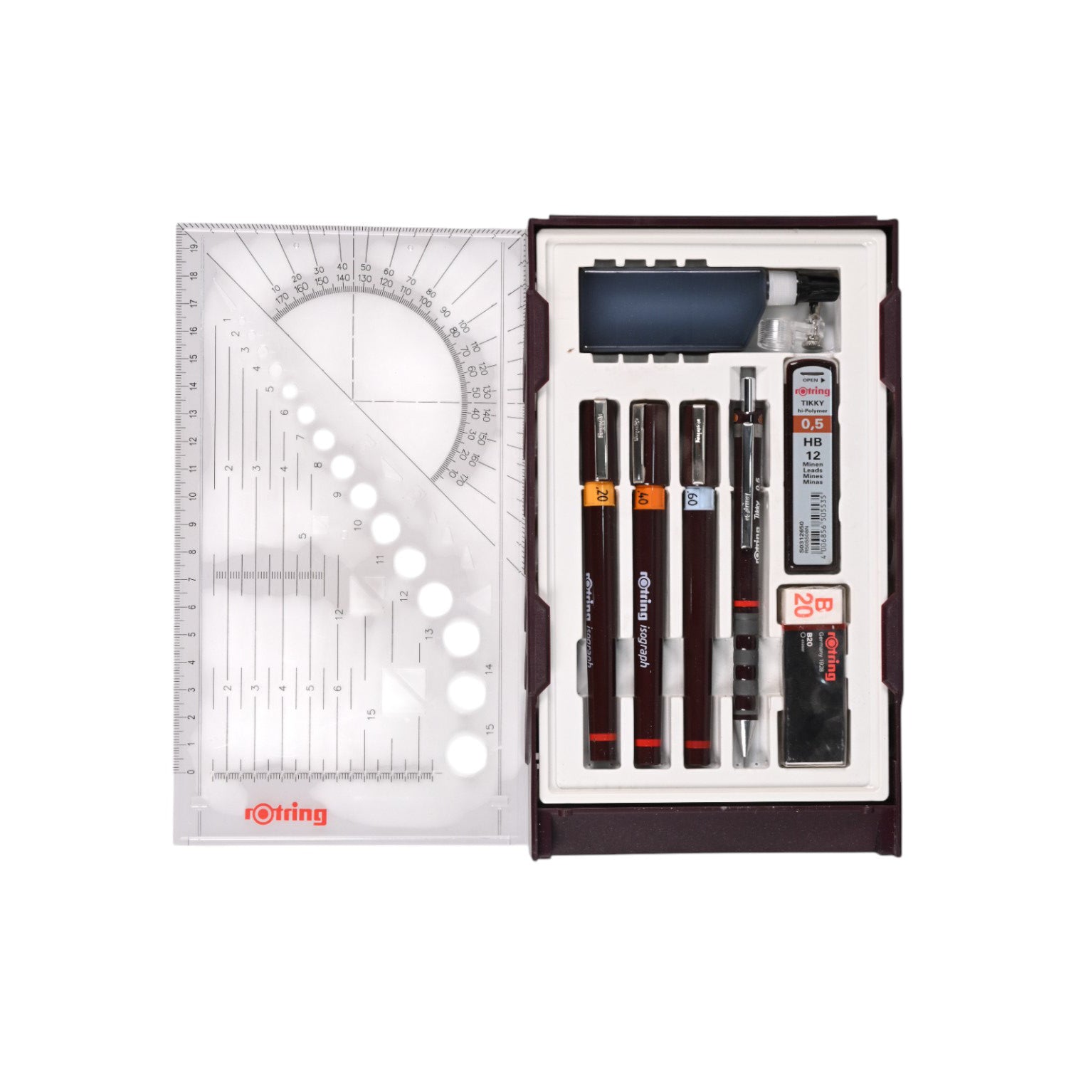 Rotring Isograph Technical Pen Set