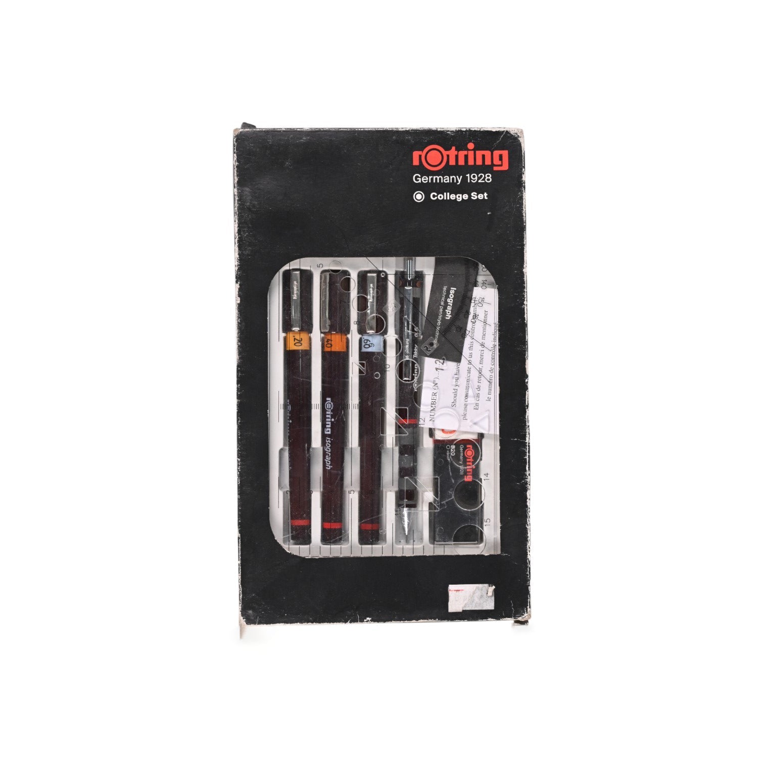 Rotring Isograph Technical Pen Set