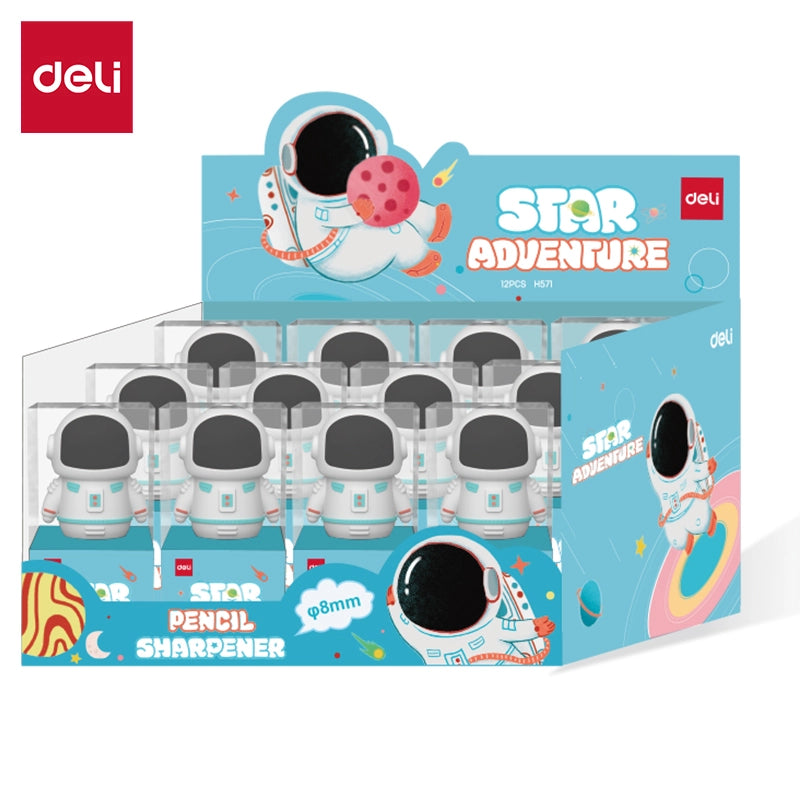 Deli Astronaut Pencil Sharpener