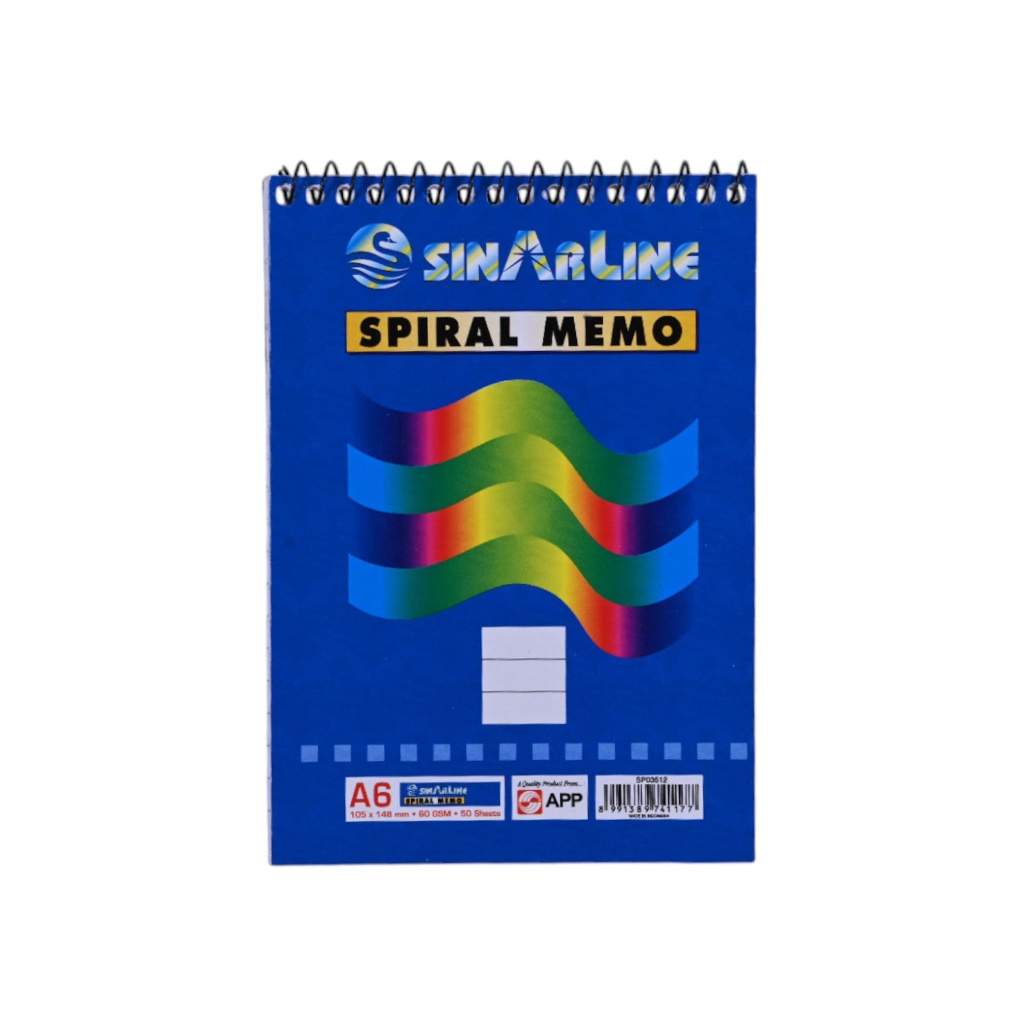 Sinarline Spiral A6 Memo