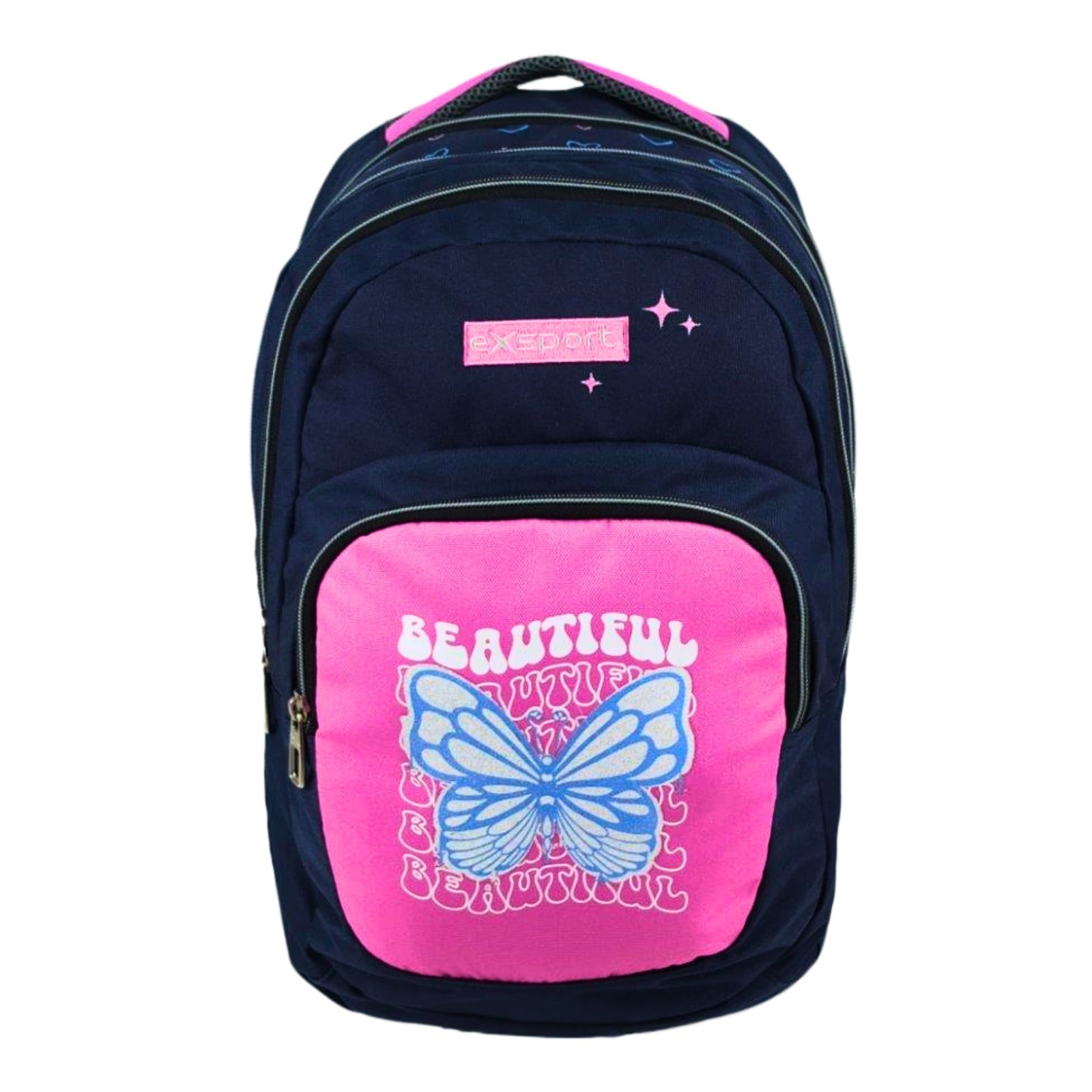 Exsport Slogan Butterfly Bag