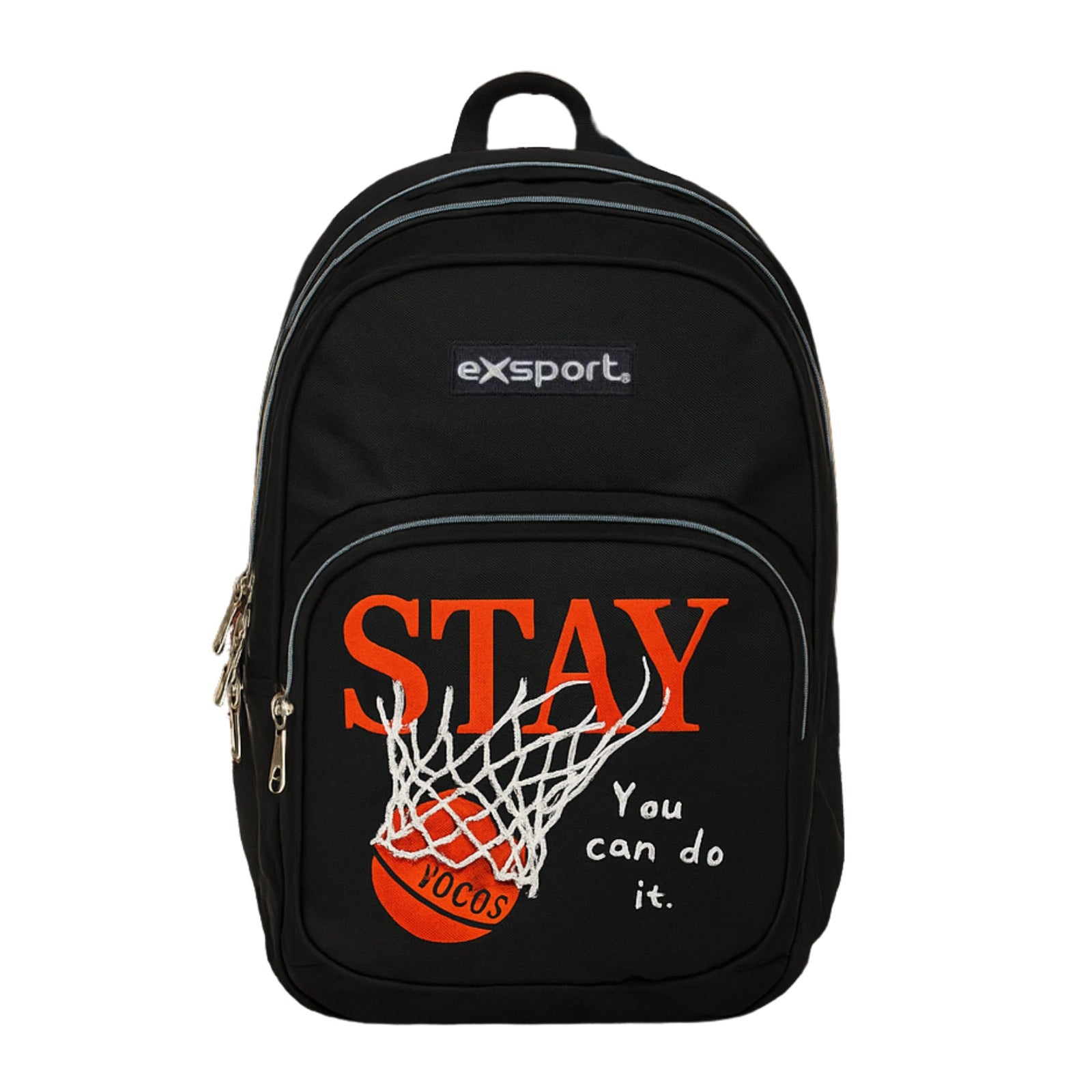 Exsport Slogan Basketball Bag