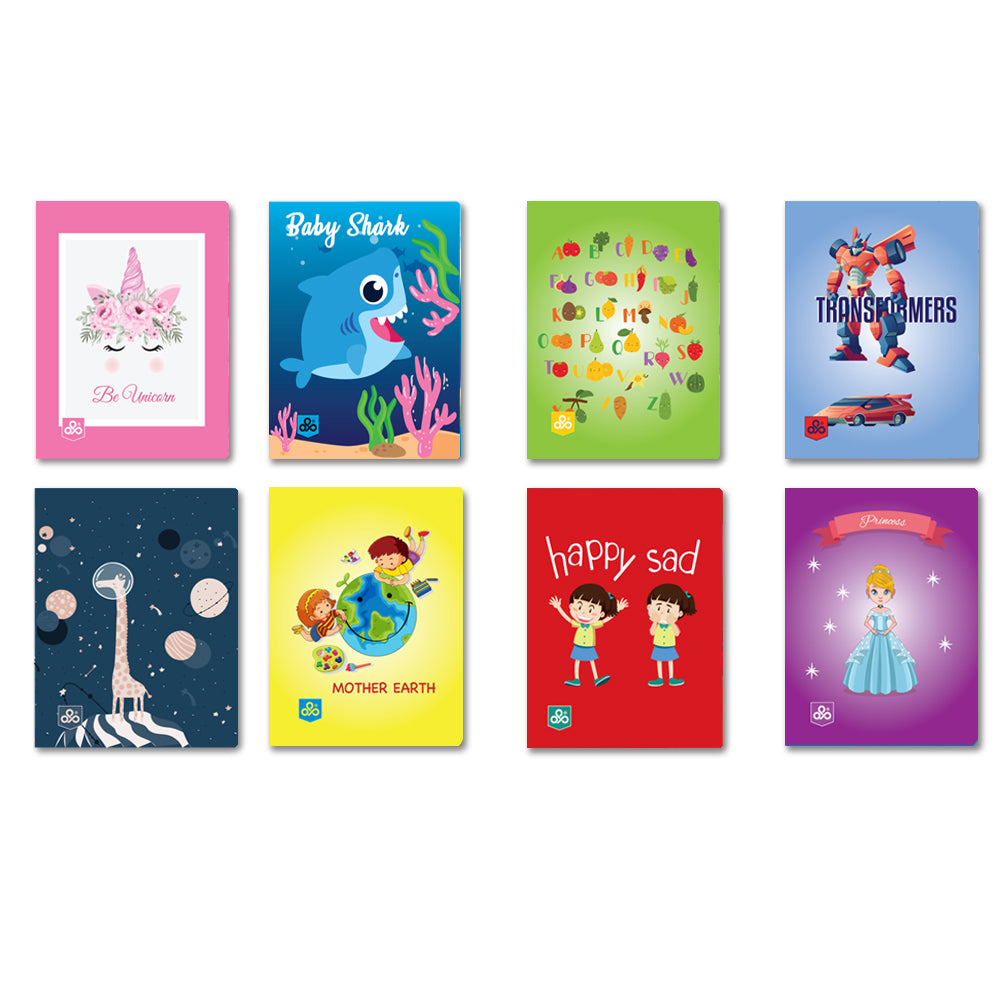 OPP Picture Lined 48 Sheets Small Notebook